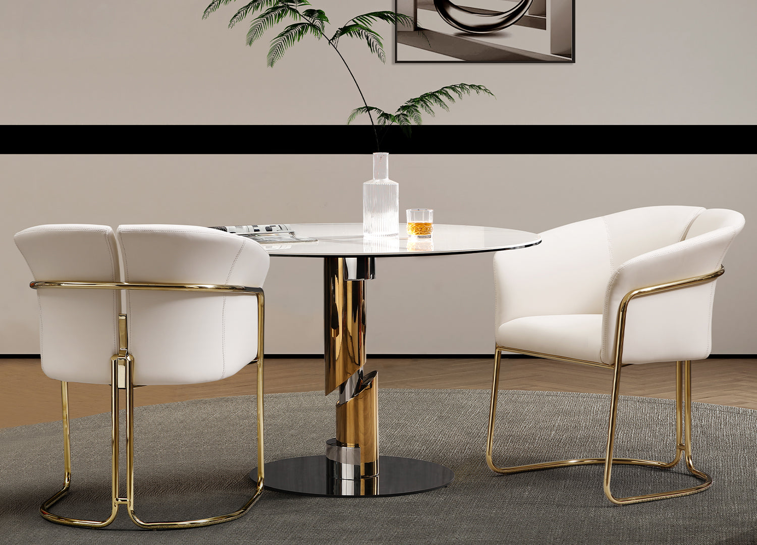 Jolie Dining Armchair detail image - Resin Society