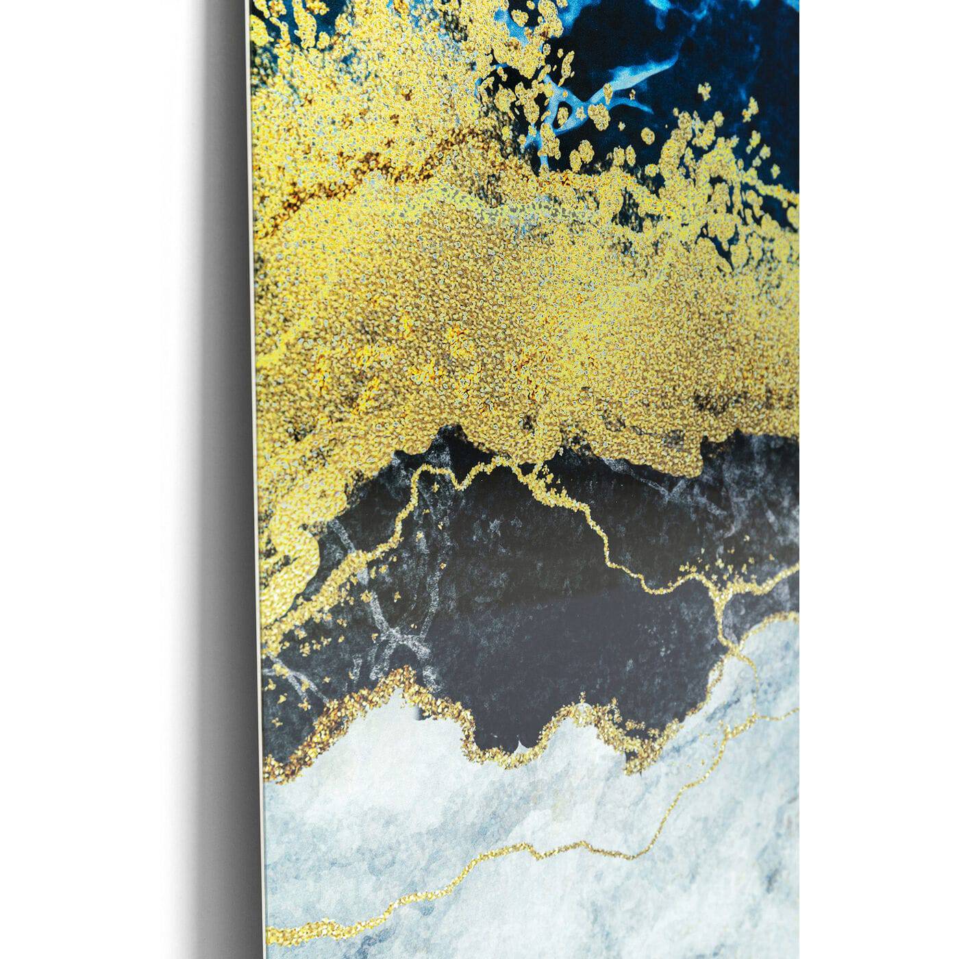Glass Picture Metallic Ocean 100x100cm