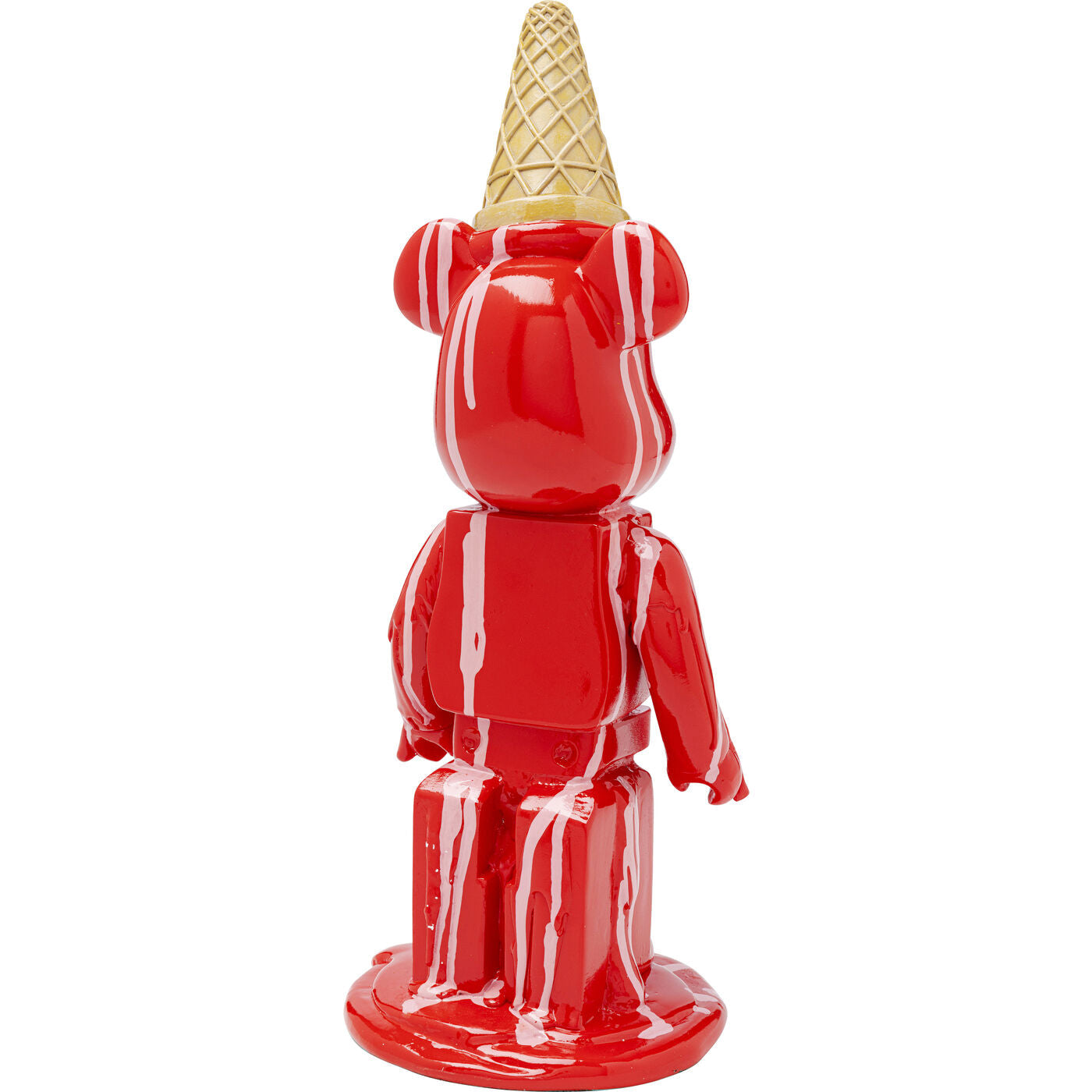 Deco Figurine Gelato Bear Red 40cm by DEKOR - product image 7 for Resin Society