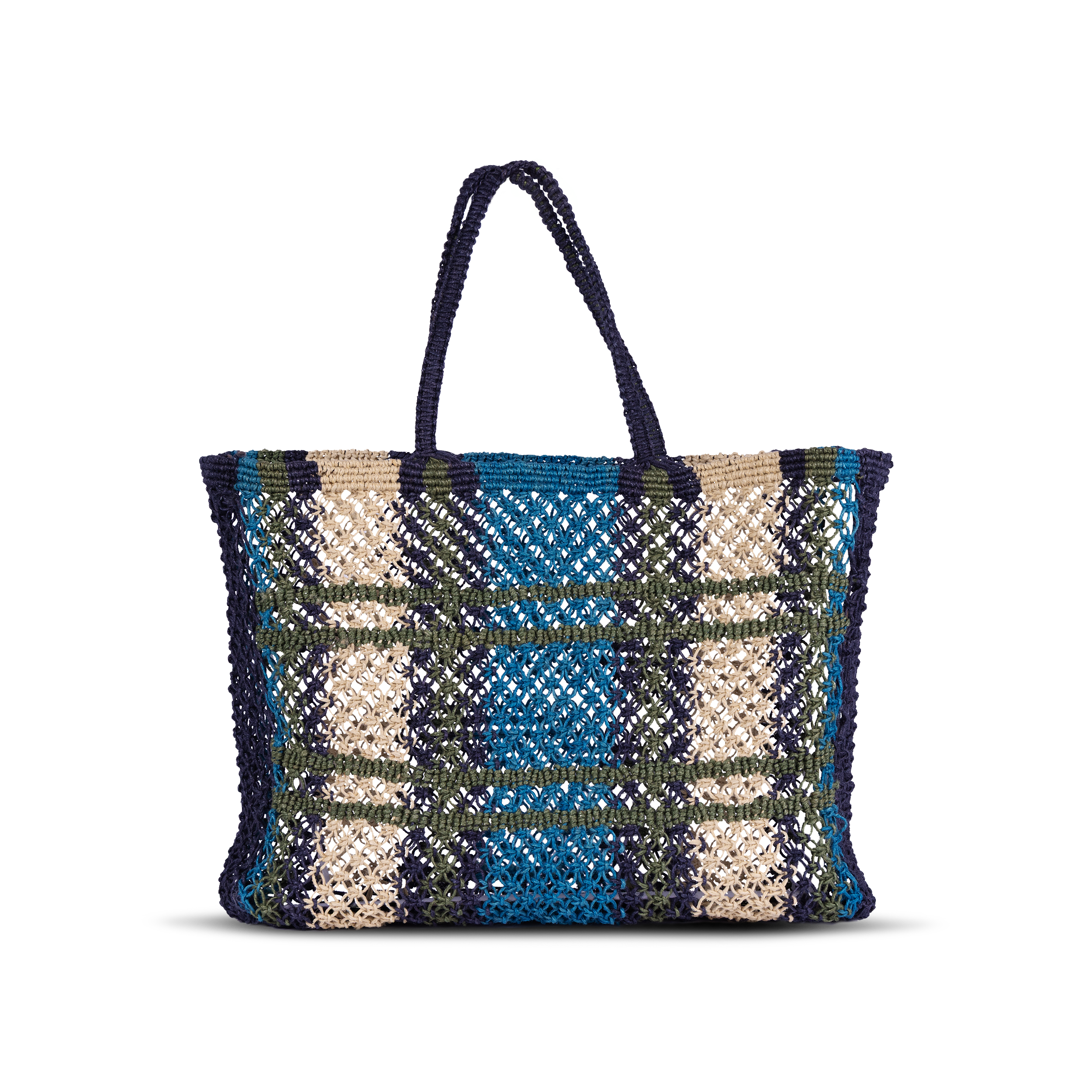 Kulu Macrame Jute Tote by Tin Marin Brand - main product image for Resin Society