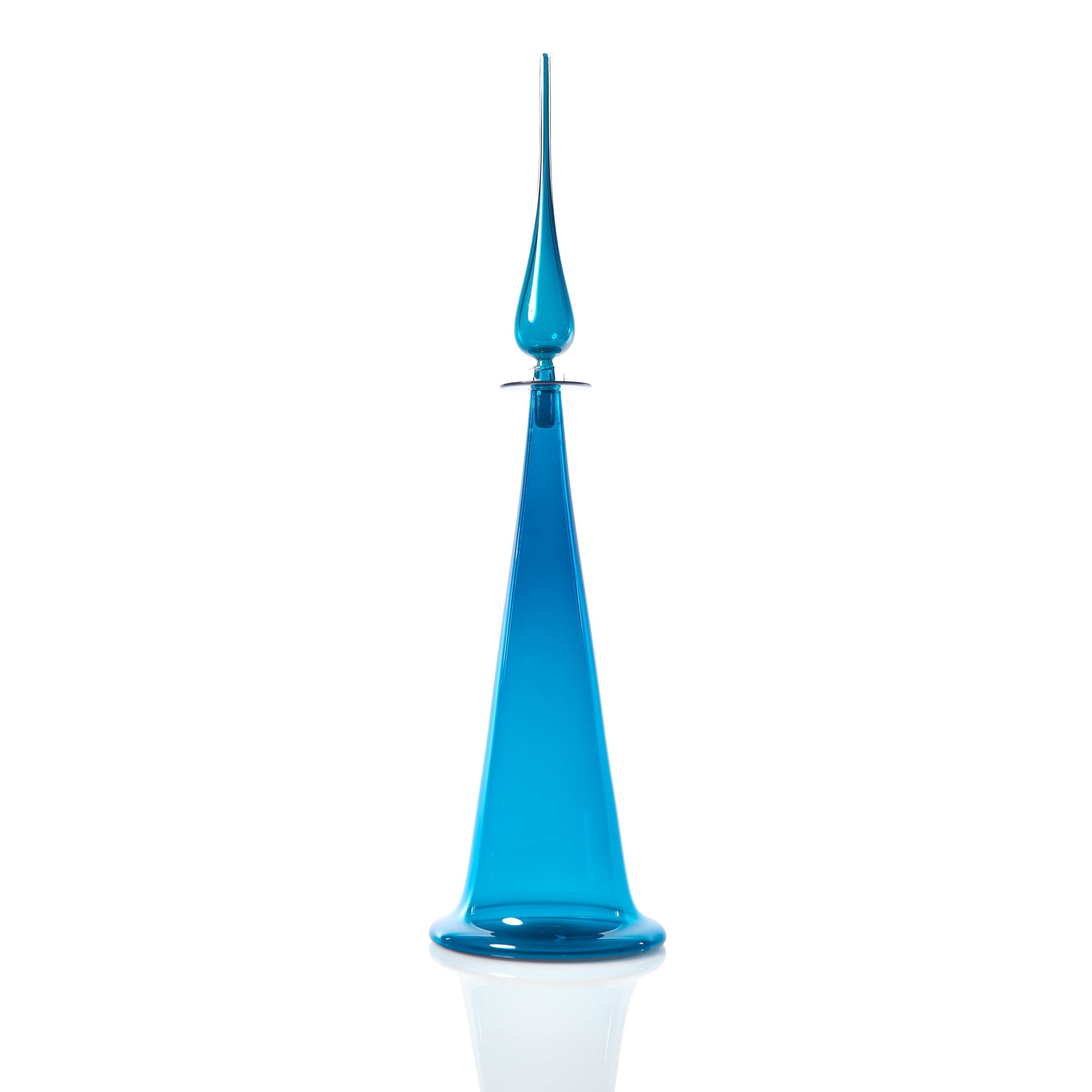 Large Fluted Cone Decanter by Joe Cariati - product image 5 for Resin Society