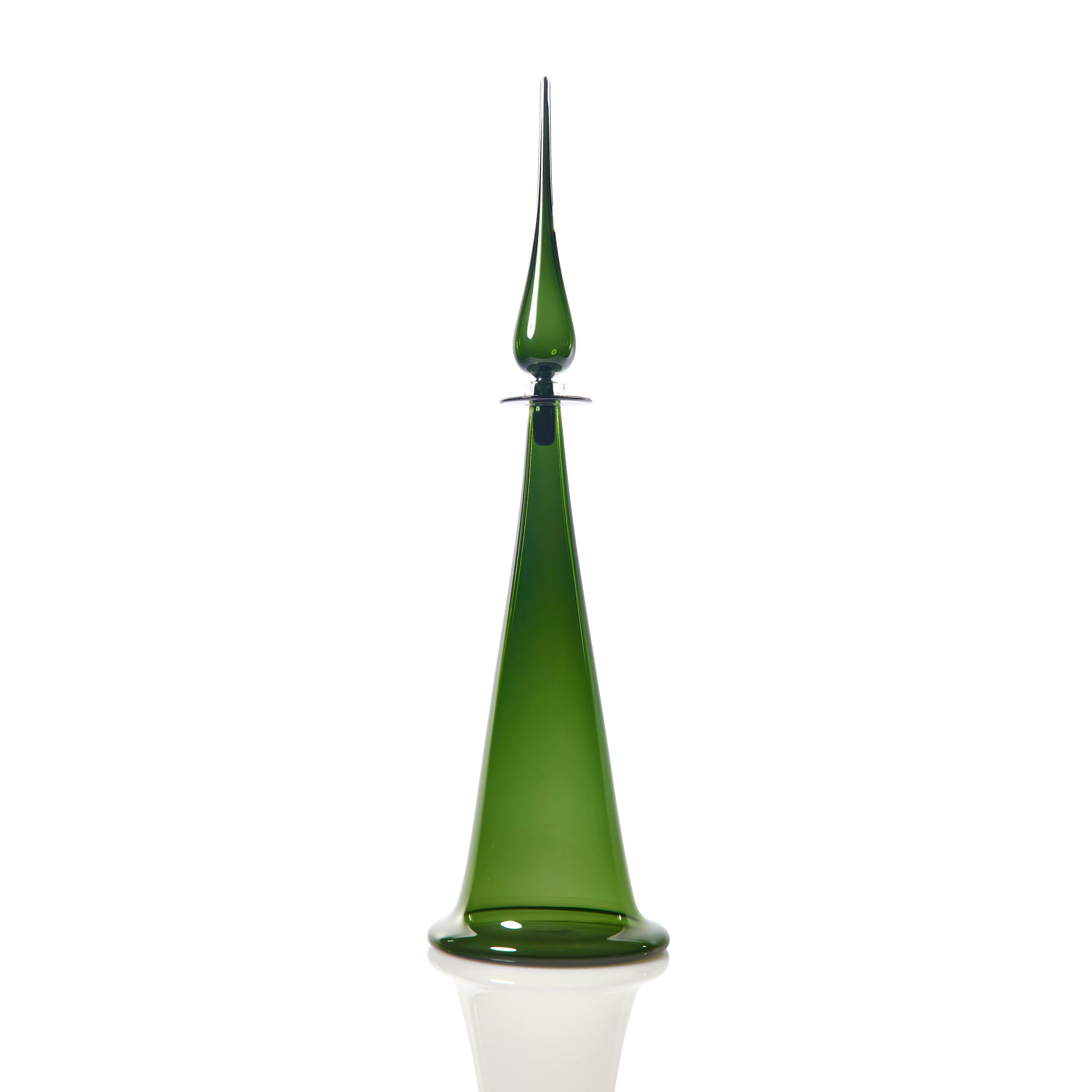 Large Fluted Cone Decanter by Joe Cariati - product image 7 for Resin Society