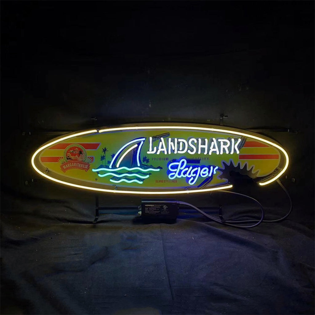 Land Shark Lager Beer Neon Signs by Neon Signs Land - product image 2 for Resin Society