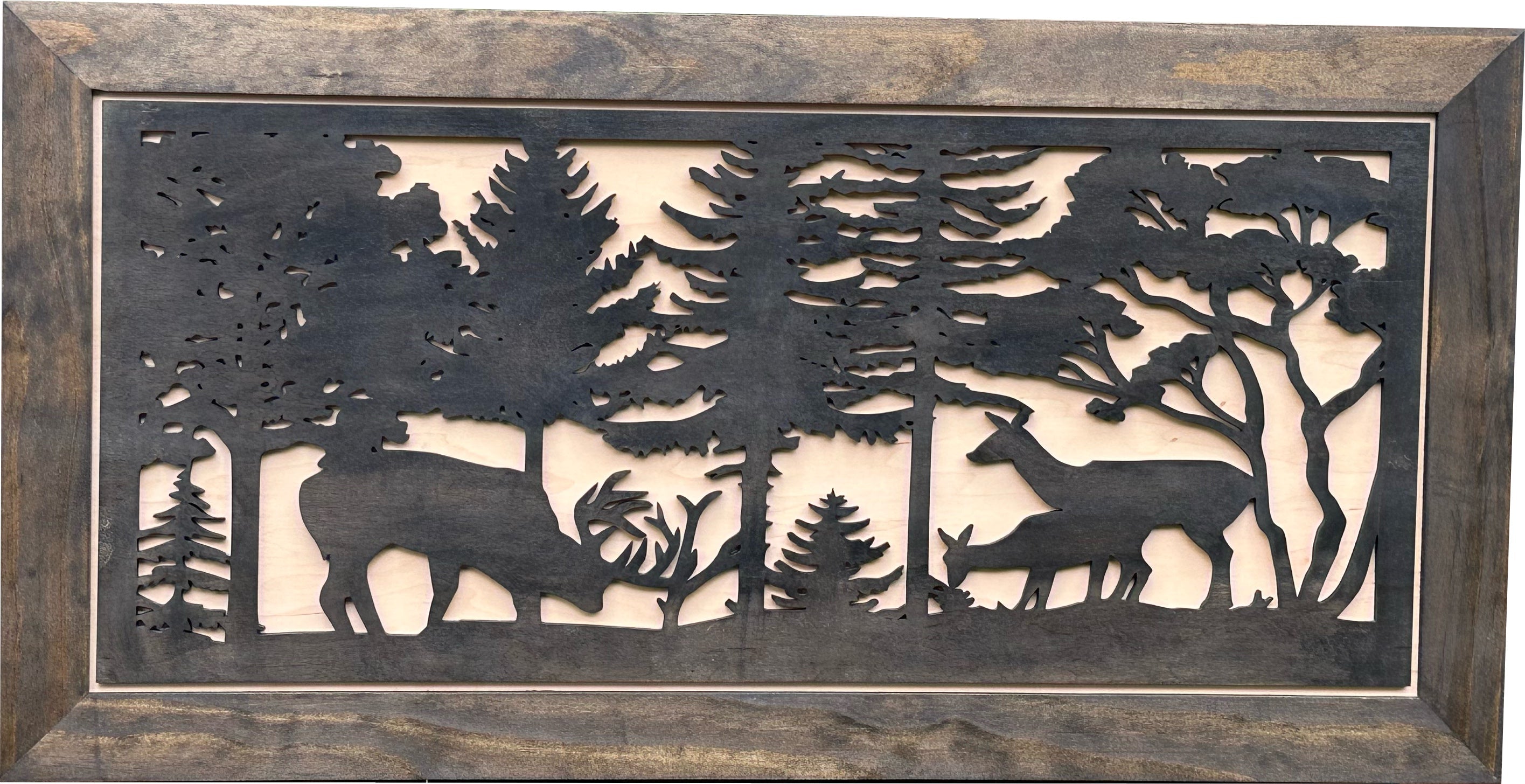 Deer Scene Gun Concealment Decor by Bellewood Designs - product image 9 for Resin Society