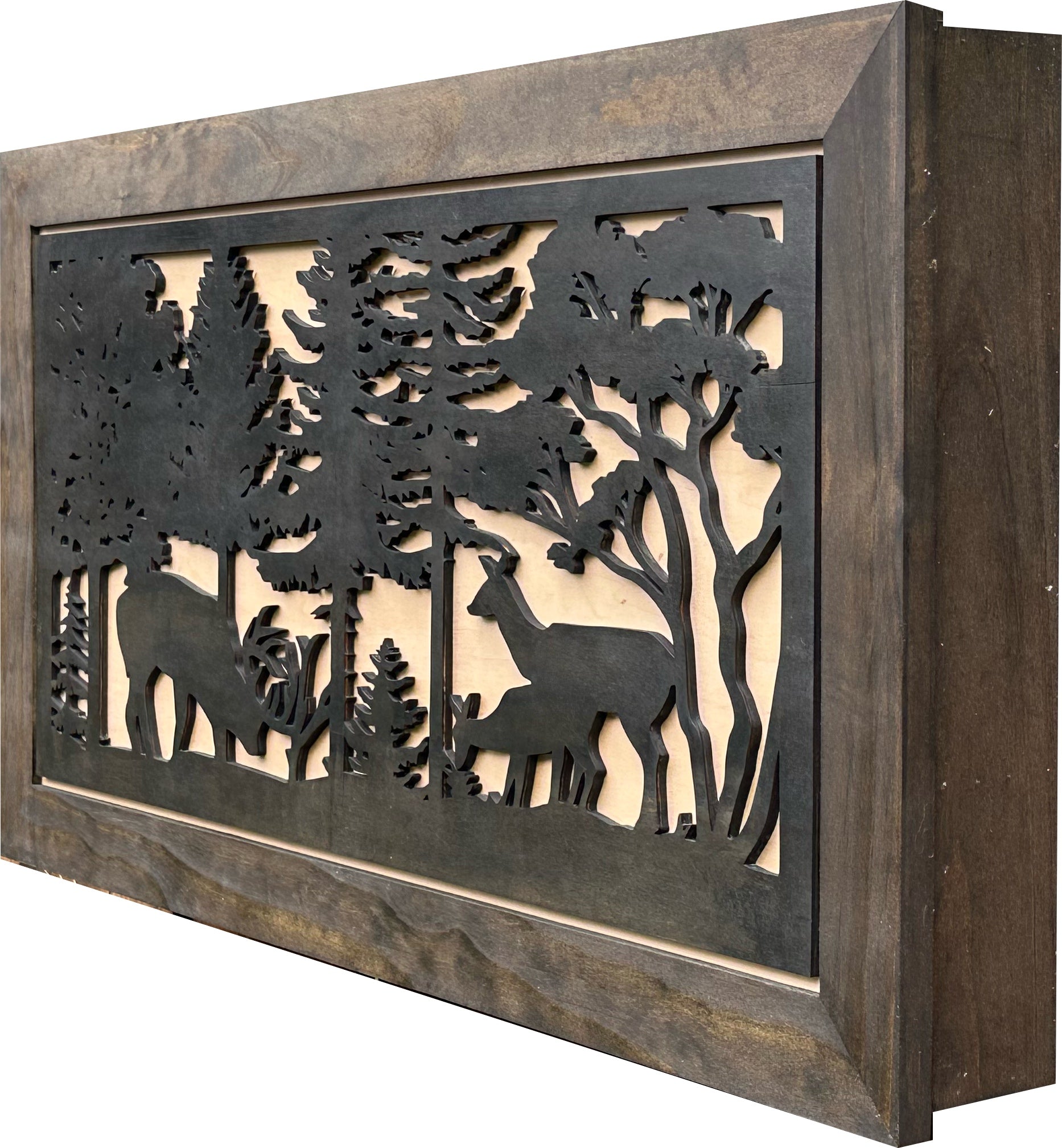 Deer Scene Gun Concealment Decor by Bellewood Designs - product image 13 for Resin Society