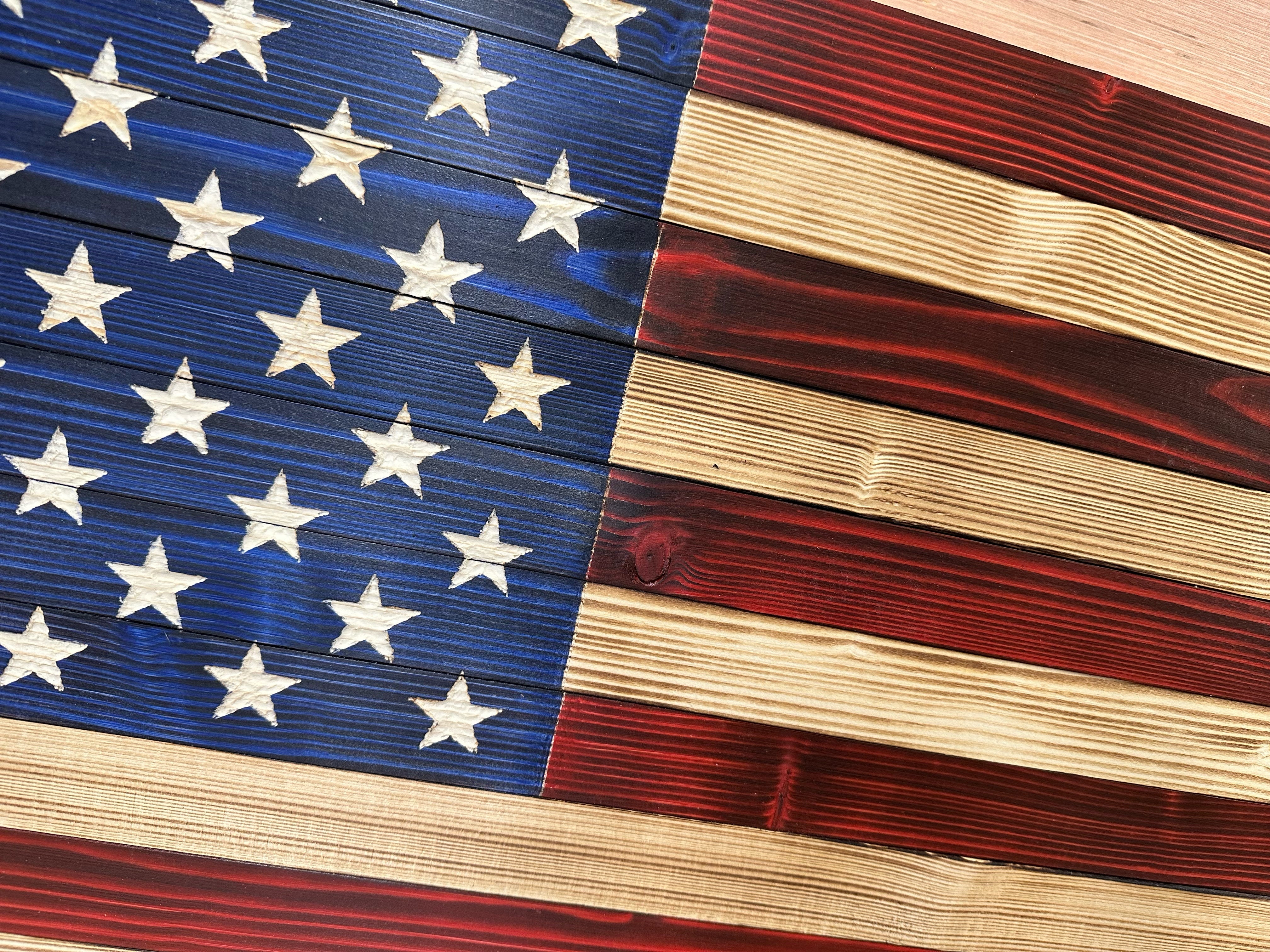 Large American Flag Gun Safe by Bellewood Designs - product image 15 for Resin Society