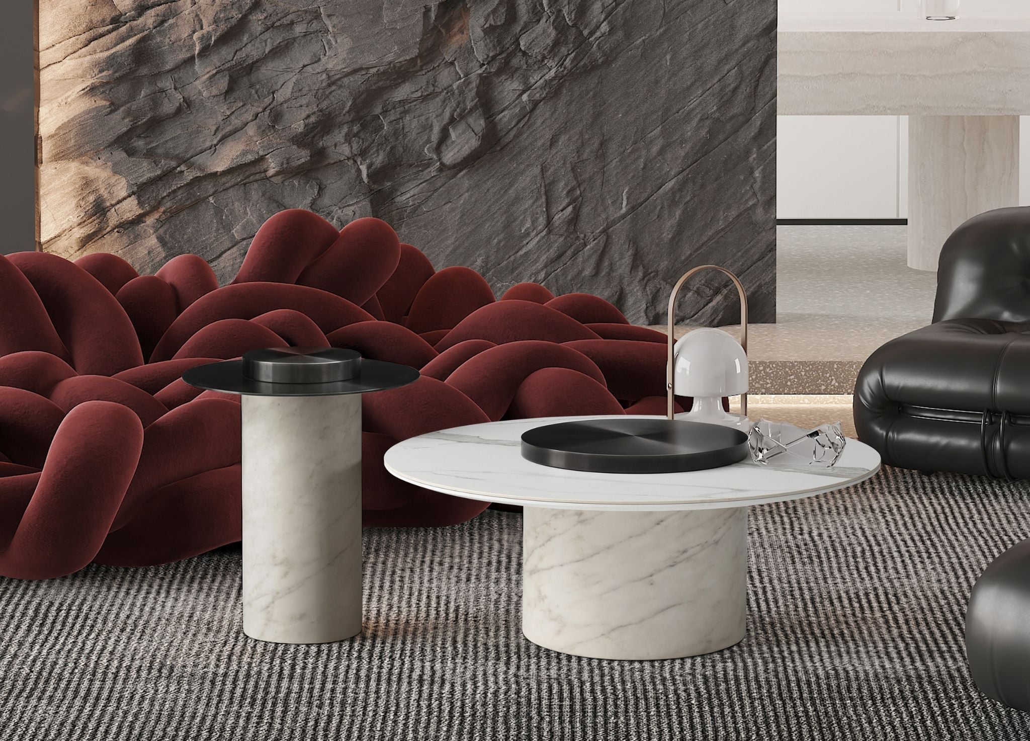 Aviana Side Table detail image - Resin Society