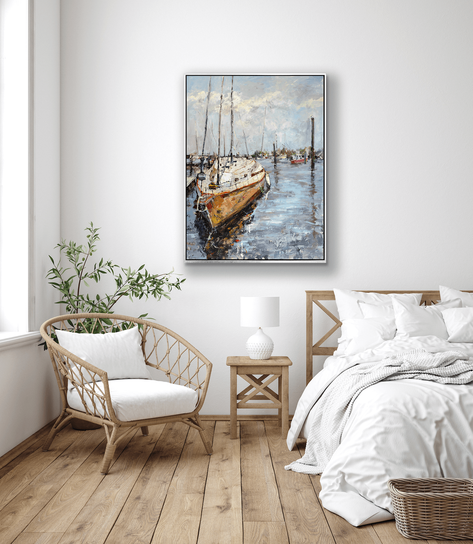Let Go and Sail Artist Enhanced Canvas Print by John Beard Collection - product image 4 for Resin Society