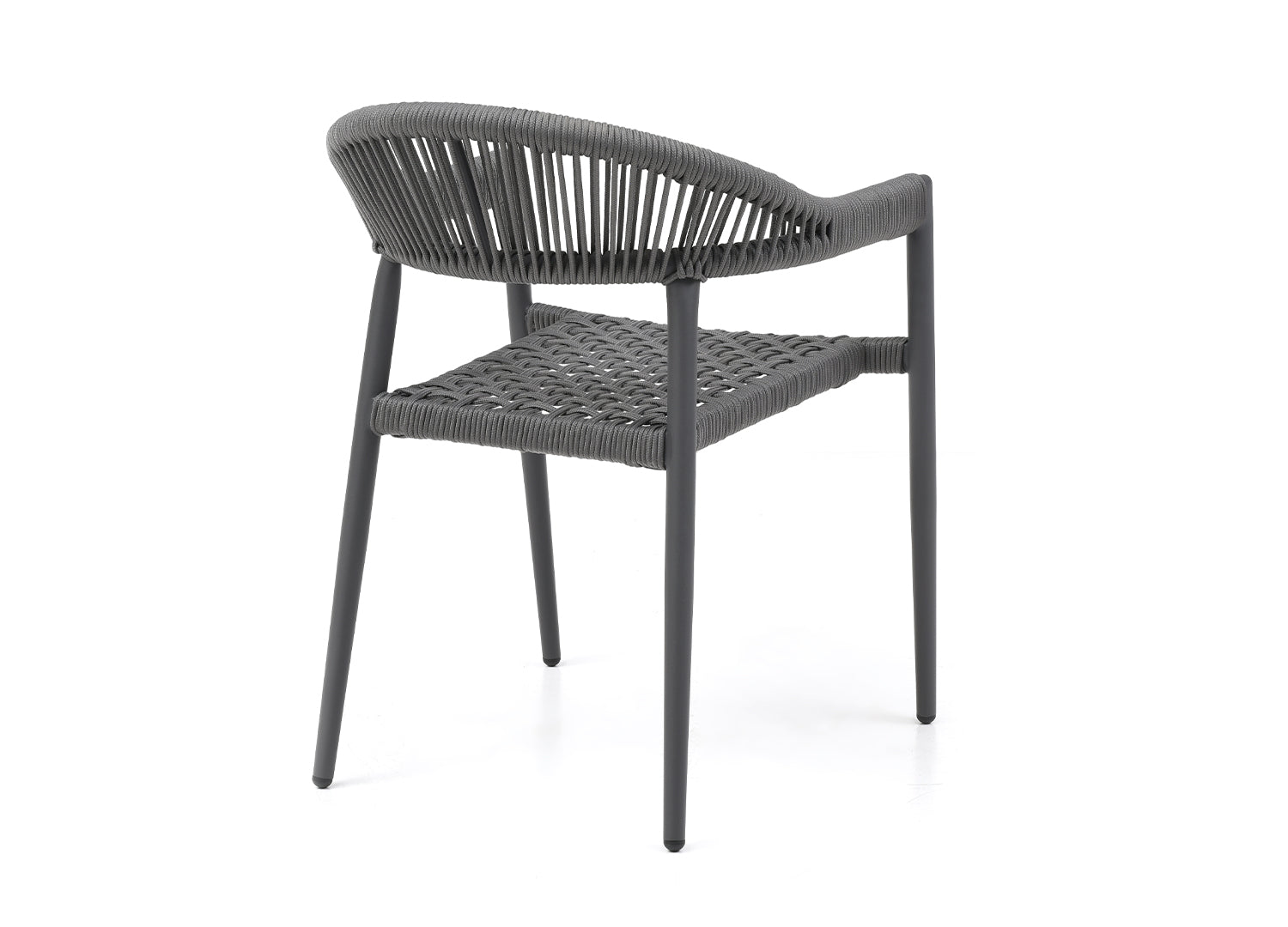 Leyla Outdoor Dining Armchair Set of 4 detail image - Resin Society