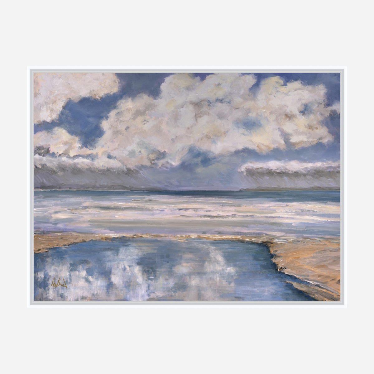 Light Rain Artist Enhanced Canvas Print by John Beard Collection - product image 7 for Resin Society