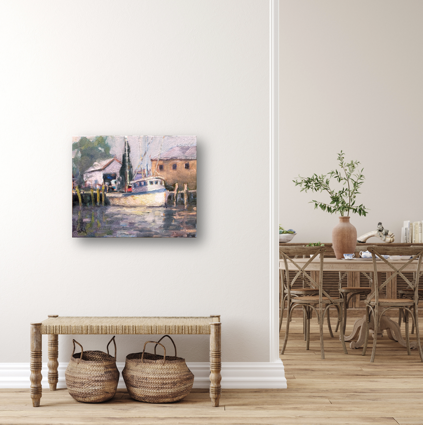 Lil' Brat Artist Enhanced Canvas Print by John Beard Collection - product image 3 for Resin Society