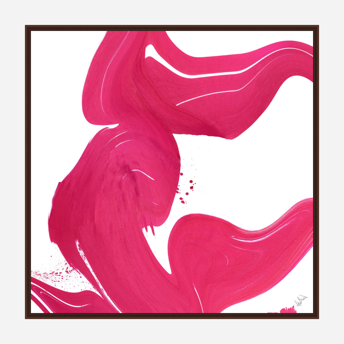 Lipstick Artist Enhanced Canvas Print by John Beard Collection - product image 6 for Resin Society
