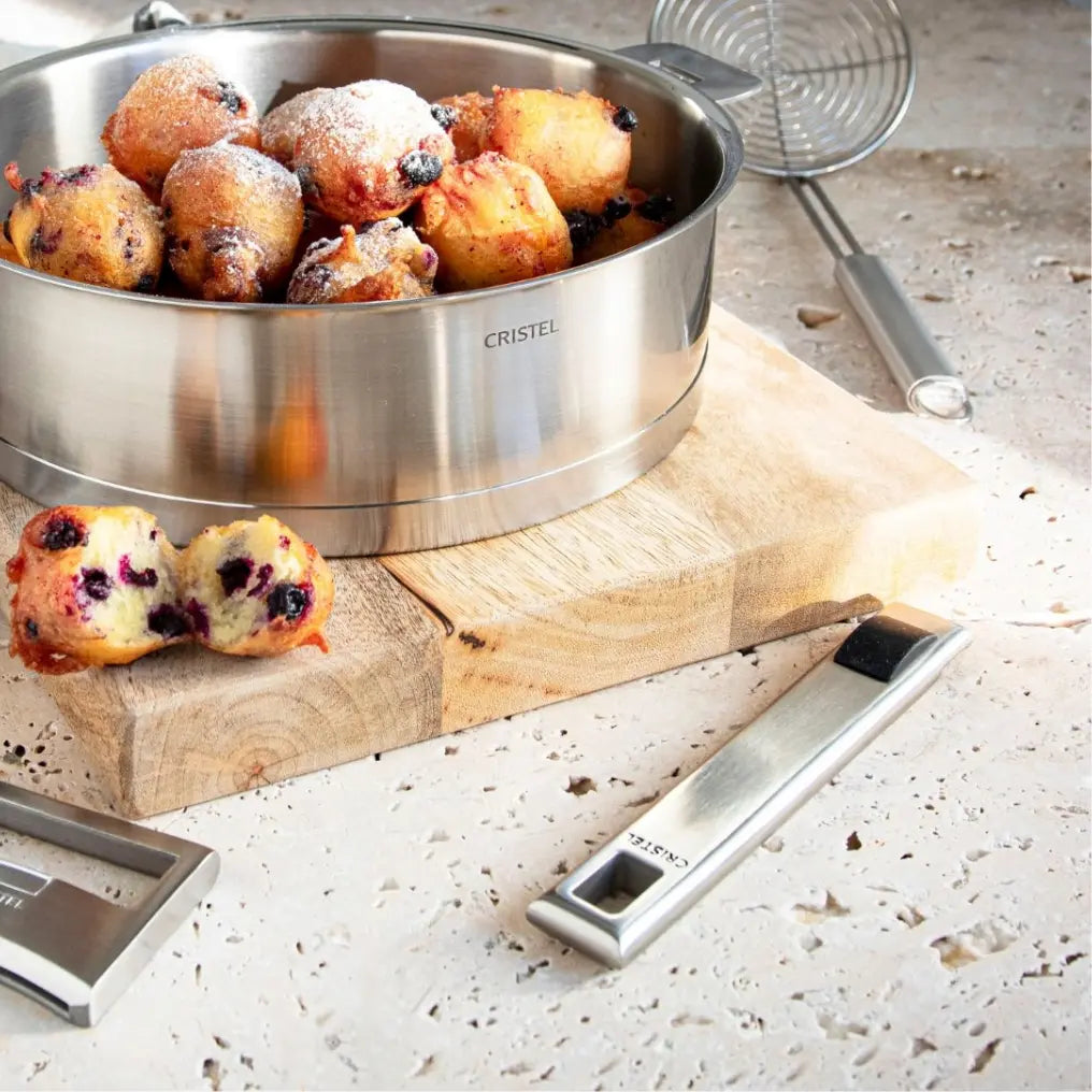 Stainless Steel Long Handle by CRISTEL USA