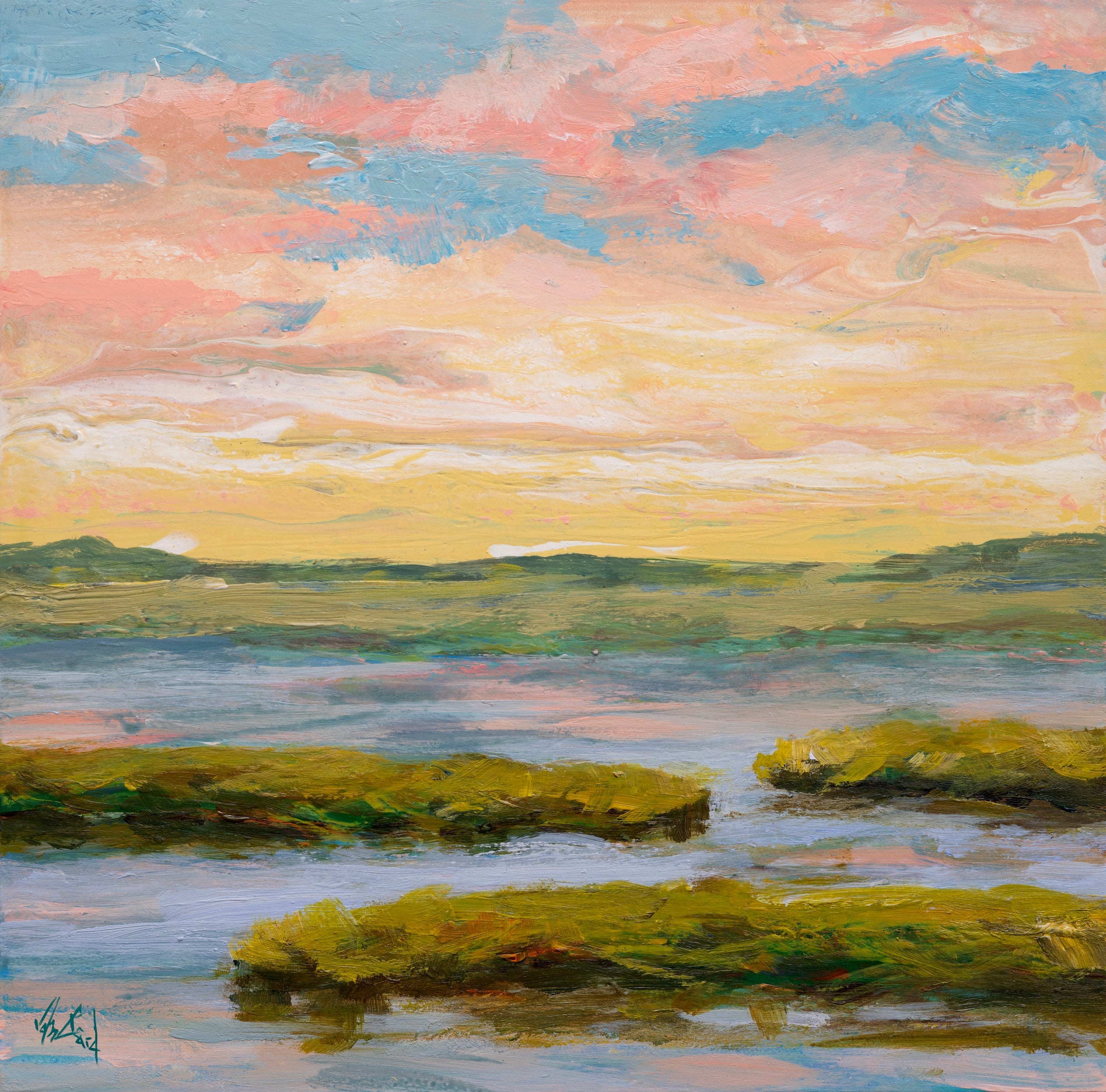 Look at that Sky Artist Canvas Enhanced Print by John Beard Collection - main product image for Resin Society