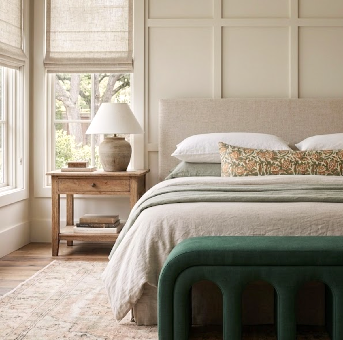 Marbella Pillow Cover in Green, Walter G Textiles
