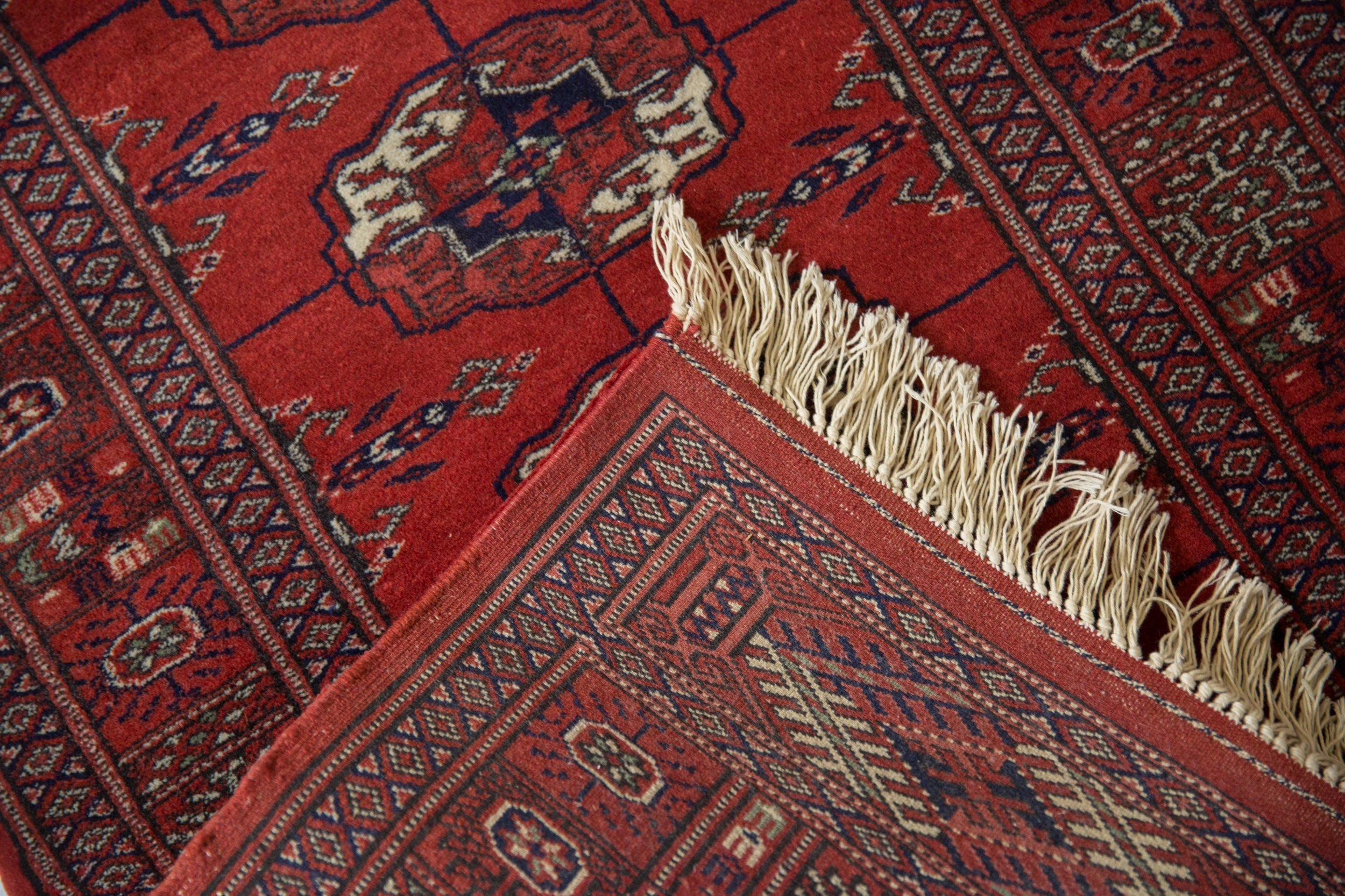 2.5x4 Vintage Fine Bokhara Rug Runner by Old New House® - product image 9 for Resin Society