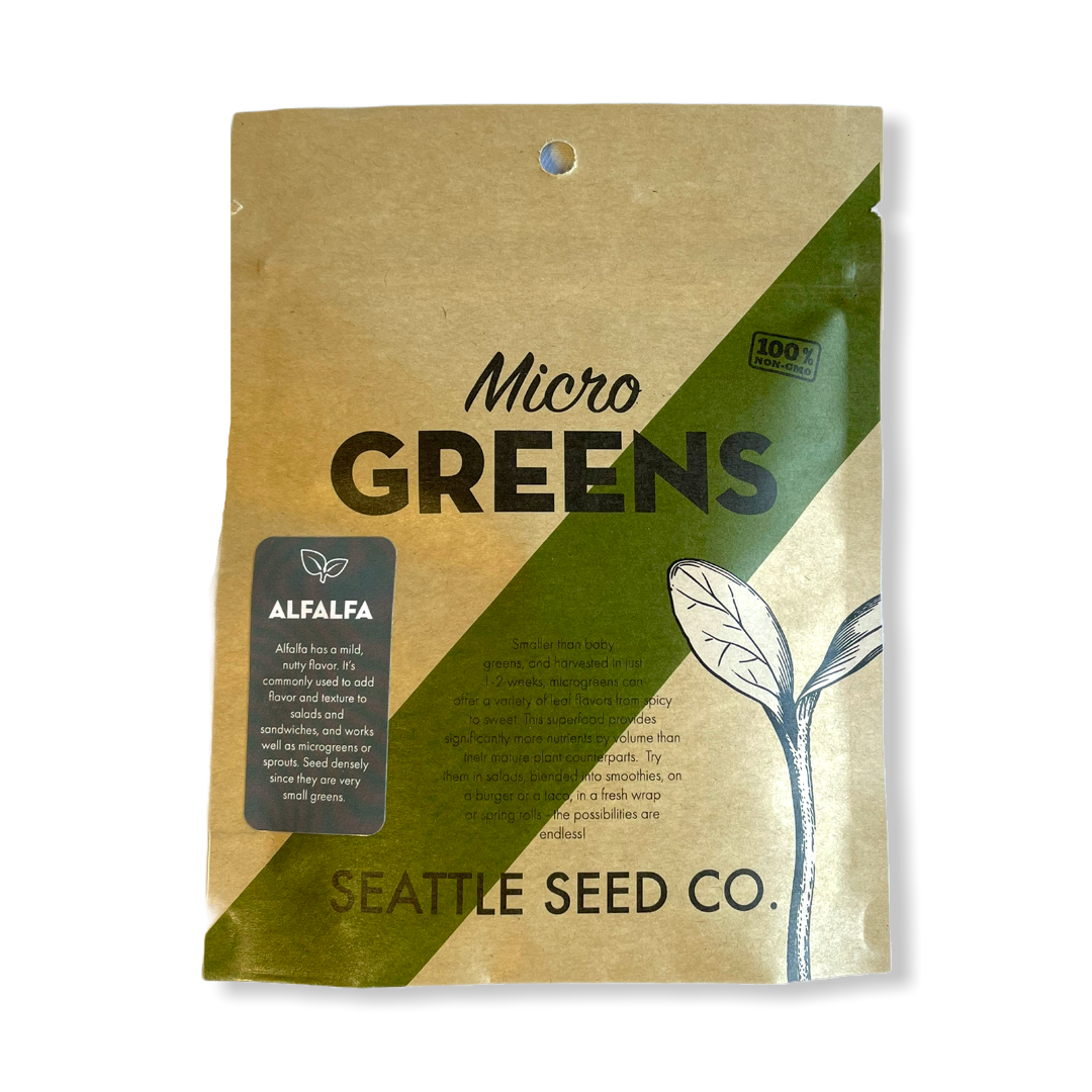 Alfalfa Microgreen Seeds detail image - Resin Society