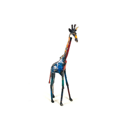 Funky Giraffe - Recycled Metal by Mbare Ltd