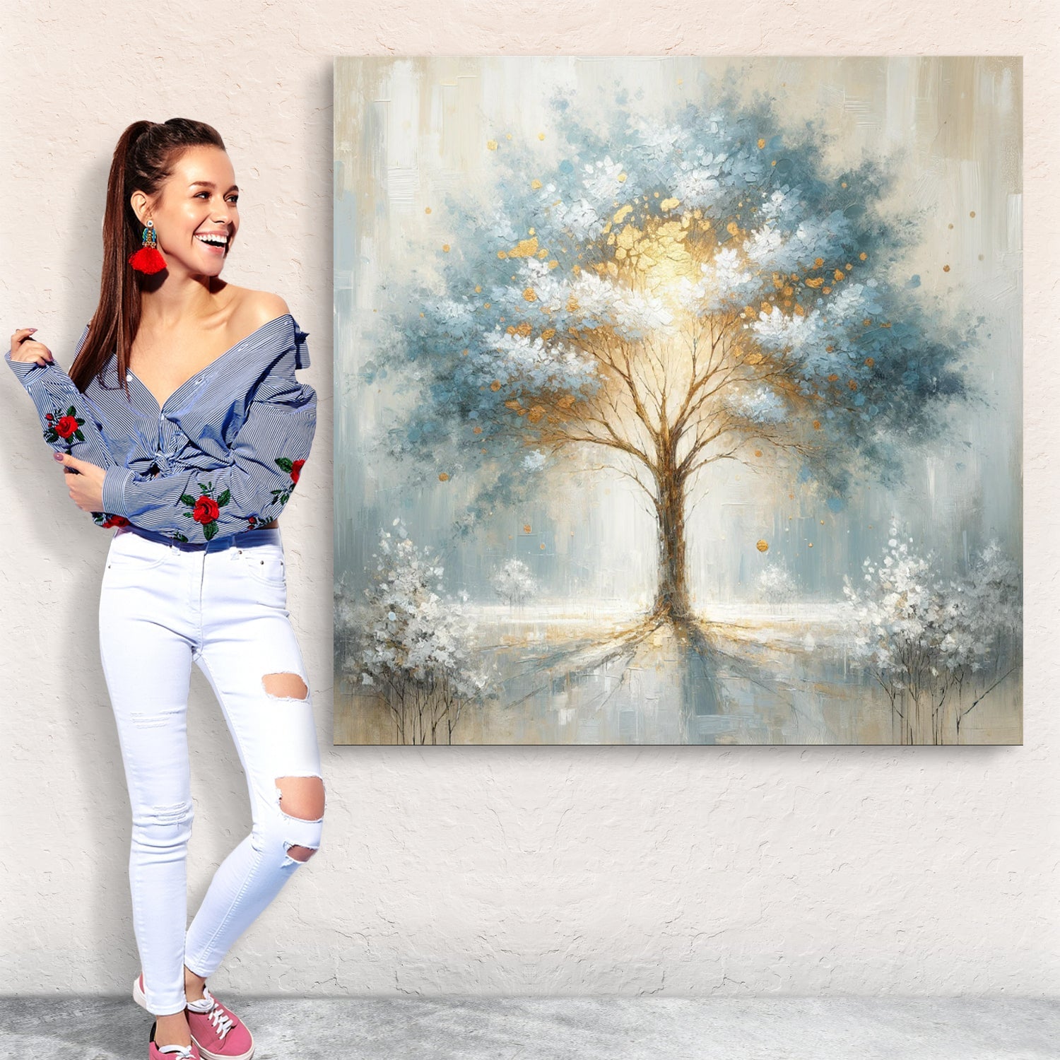 Canvas Print: Mystic Tree by Tailored Canvases - product image 4 for Resin Society