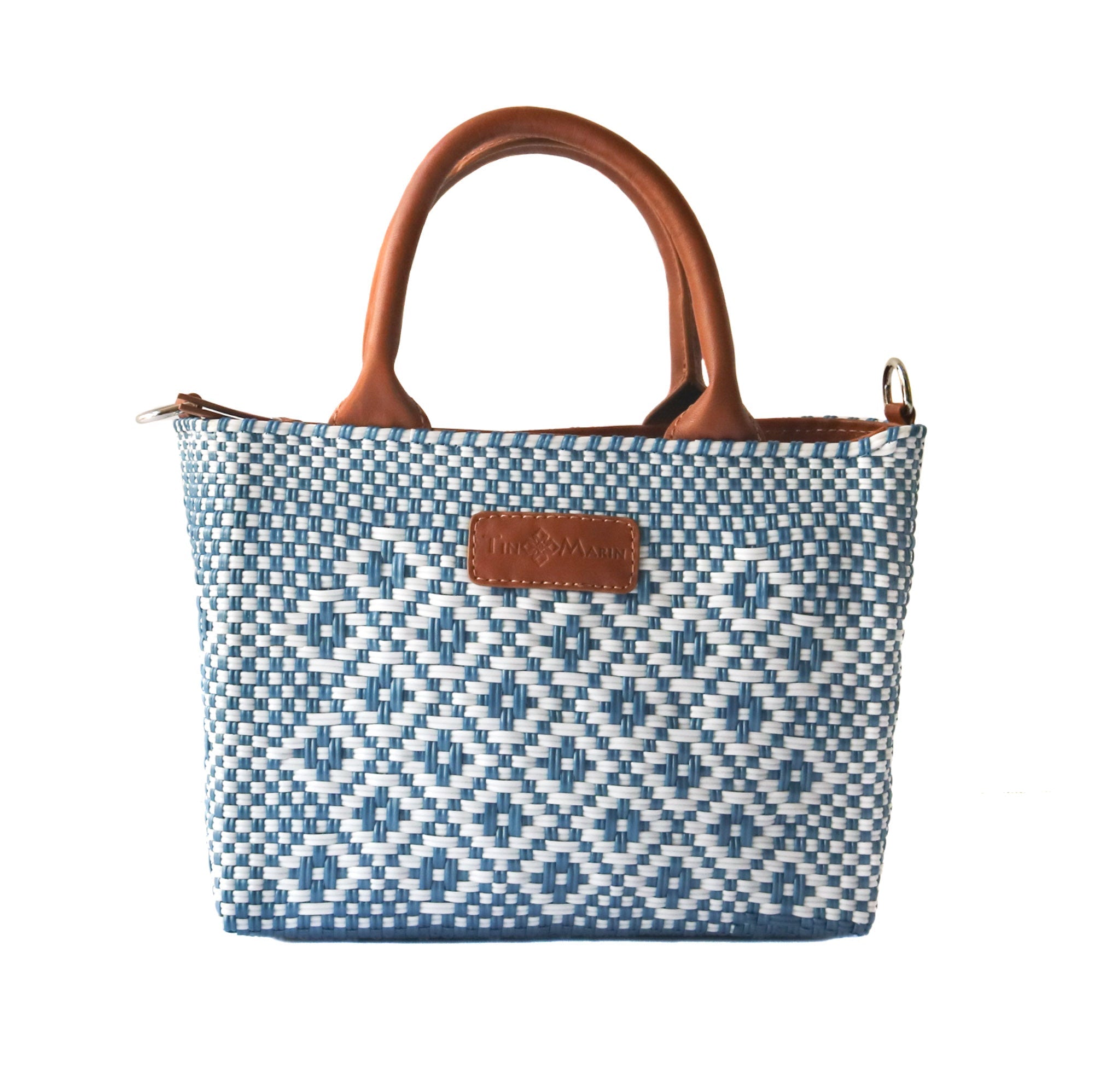 Marine Small Woven Crossbody Bag by Tin Marin Brand - product image 5 for Resin Society