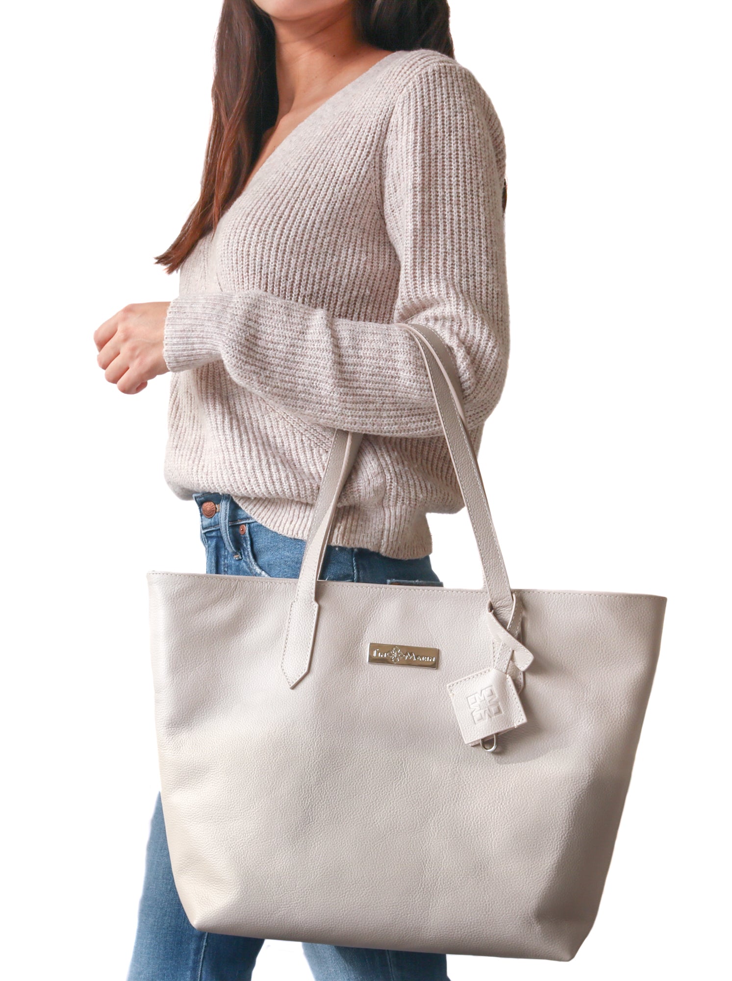 Martina Leather Tote by Tin Marin Brand - product image 4 for Resin Society