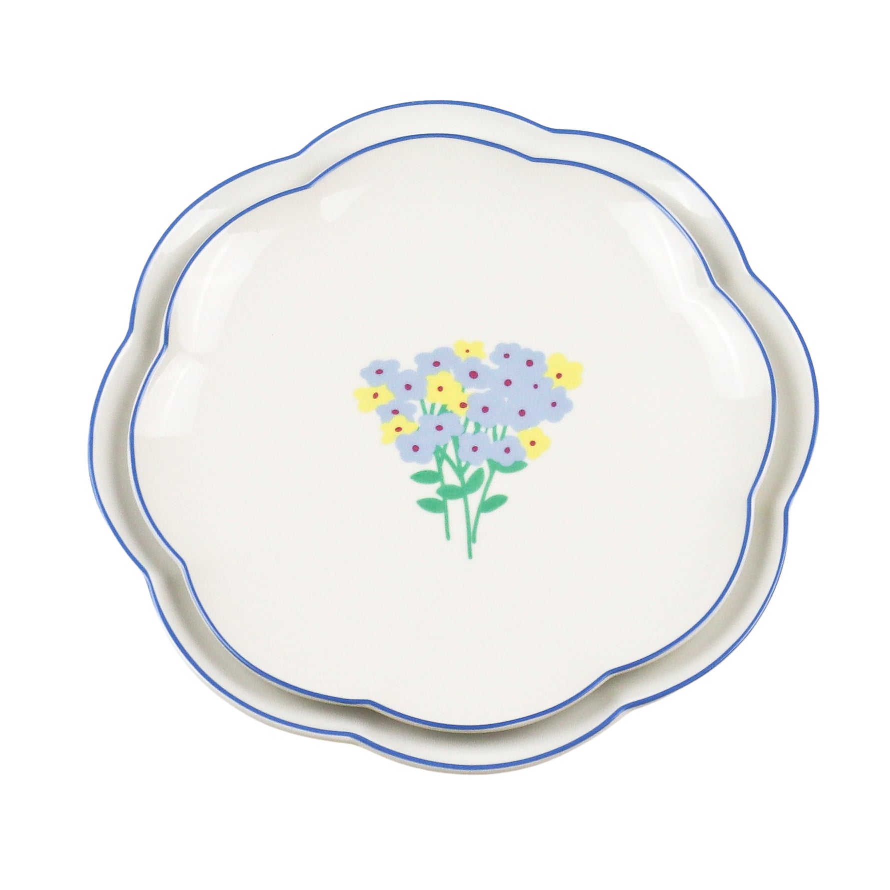 Meadow Flora Starter Plate - Set of 4 (+1 Bonus Plate) by Ro'Table - product image 7 for Resin Society