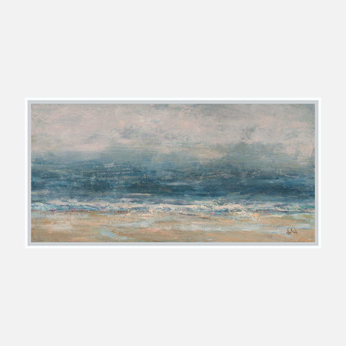 Merging Tide Artist Enhanced Canvas Print by John Beard Collection - product image 8 for Resin Society