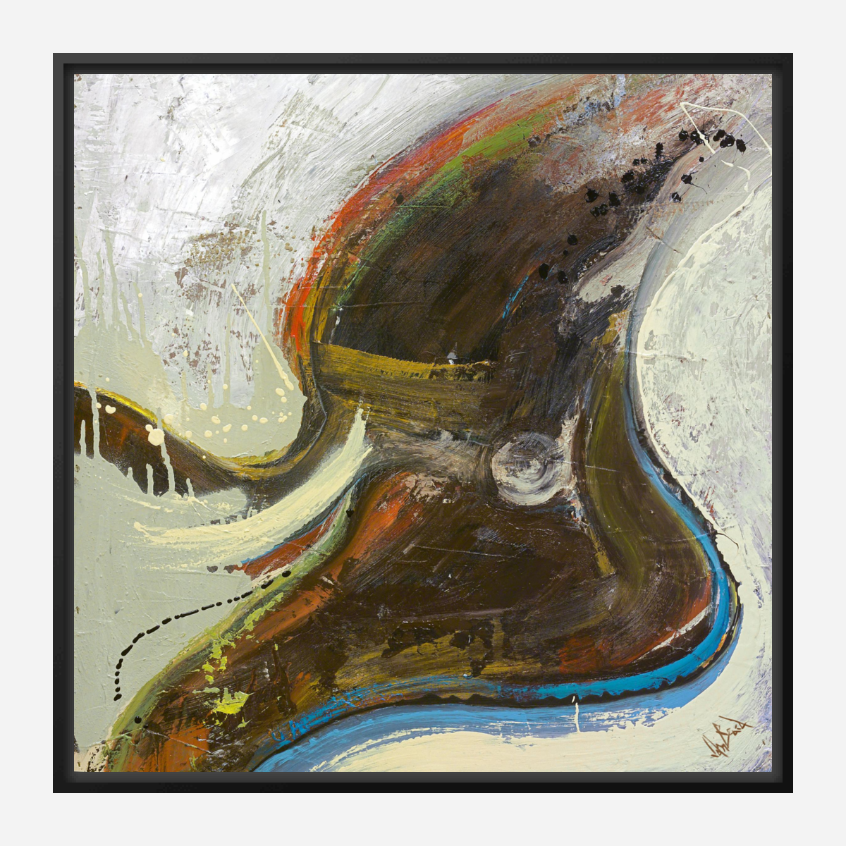Mid-Century I Artist Enhanced Canvas Print by John Beard Collection - product image 4 for Resin Society
