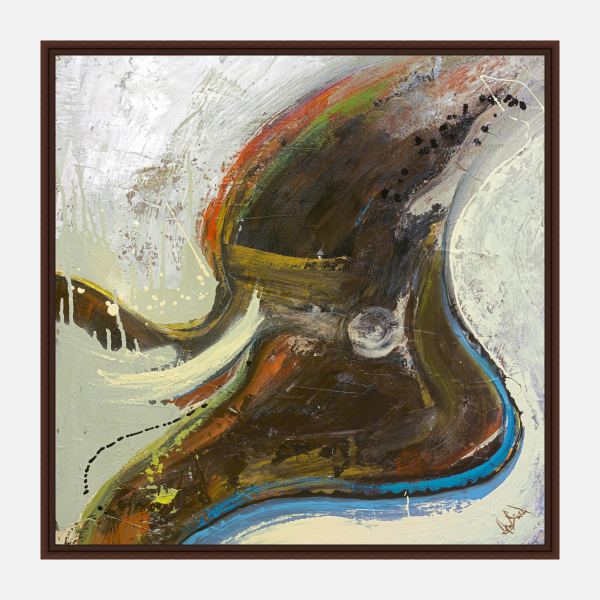 Mid-Century I Artist Enhanced Canvas Print by John Beard Collection - product image 6 for Resin Society