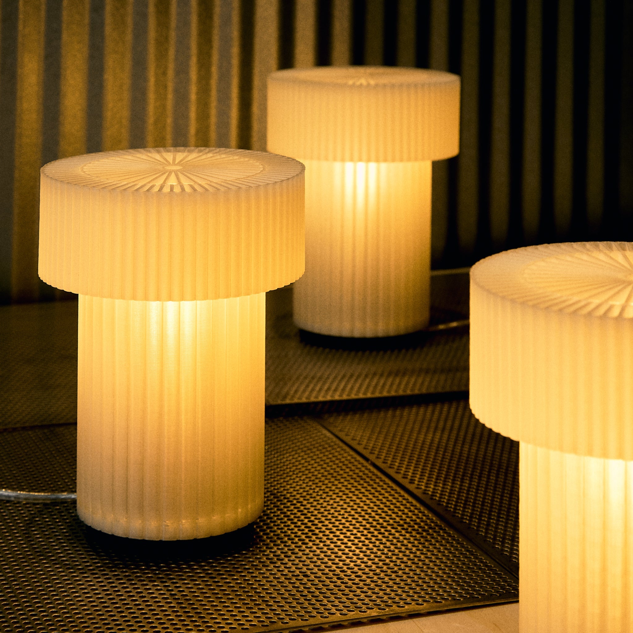 Mini Drum Lamp by Wooj Design - product image 7 for Resin Society
