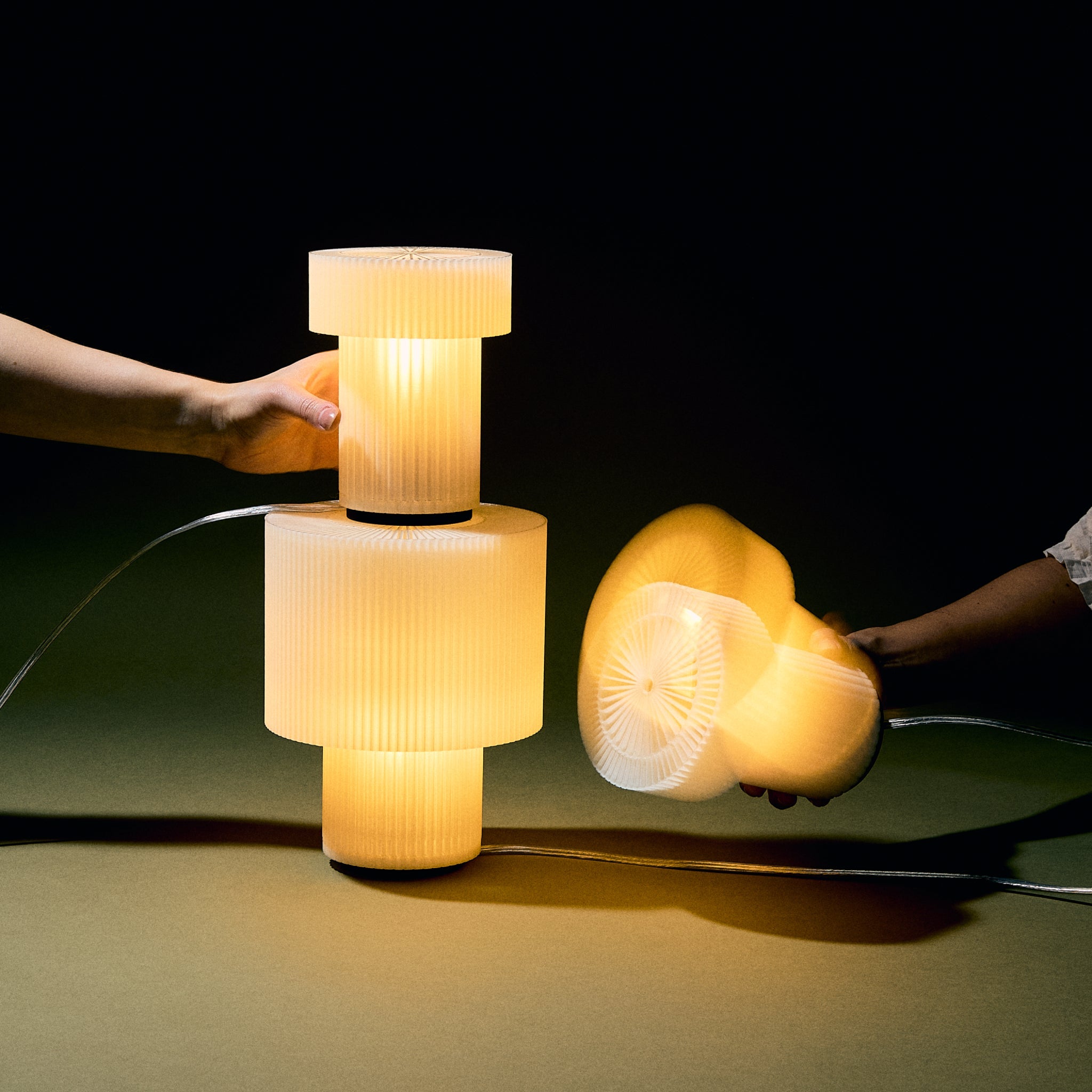 Mini Drum Lamp by Wooj Design - product image 2 for Resin Society