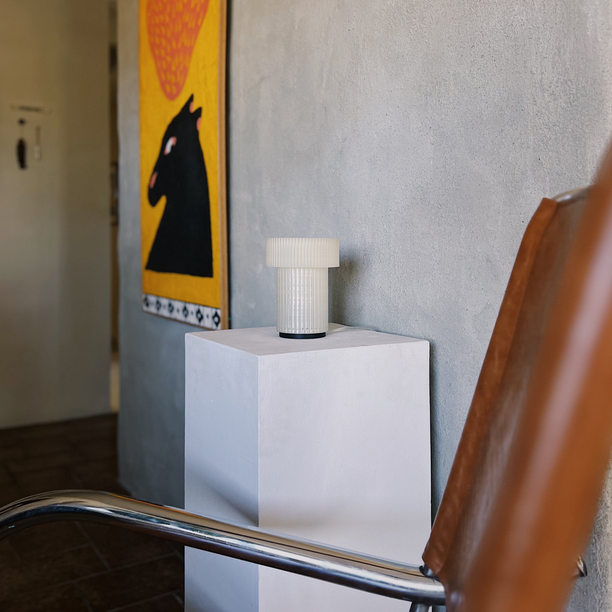 Mini Drum Lamp by Wooj Design - product image 6 for Resin Society