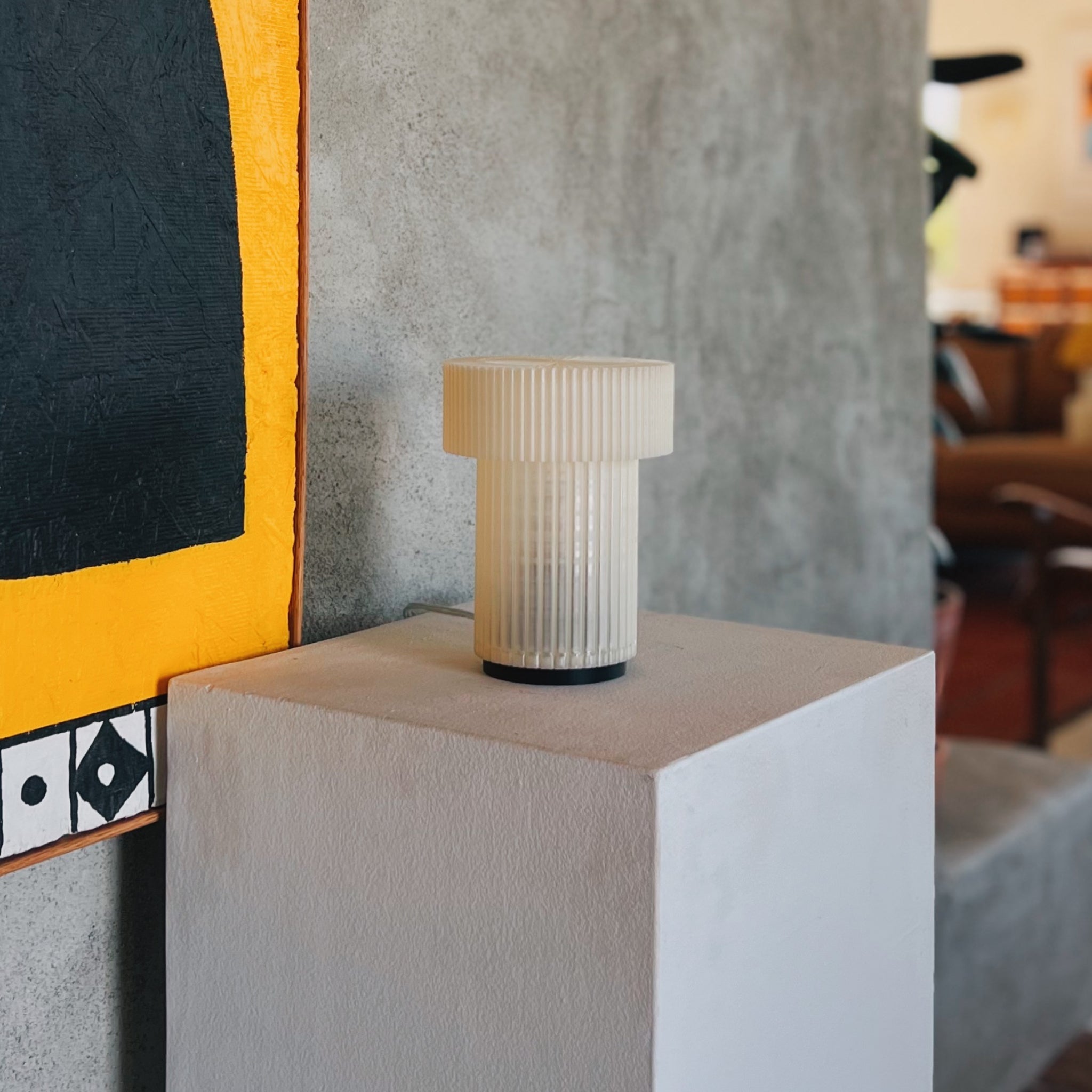 Mini Drum Lamp by Wooj Design - product image 5 for Resin Society