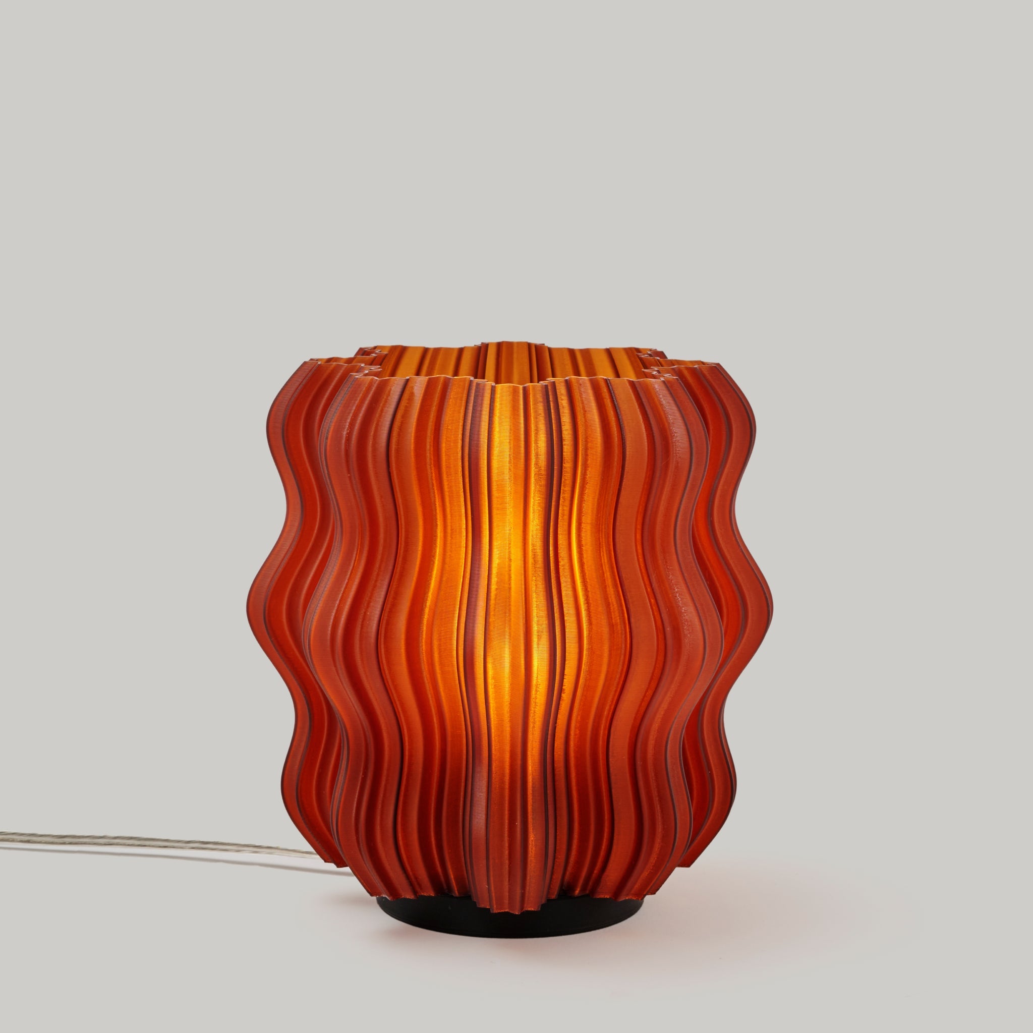 Mini Wavy Lamp by Wooj Design - main product image for Resin Society