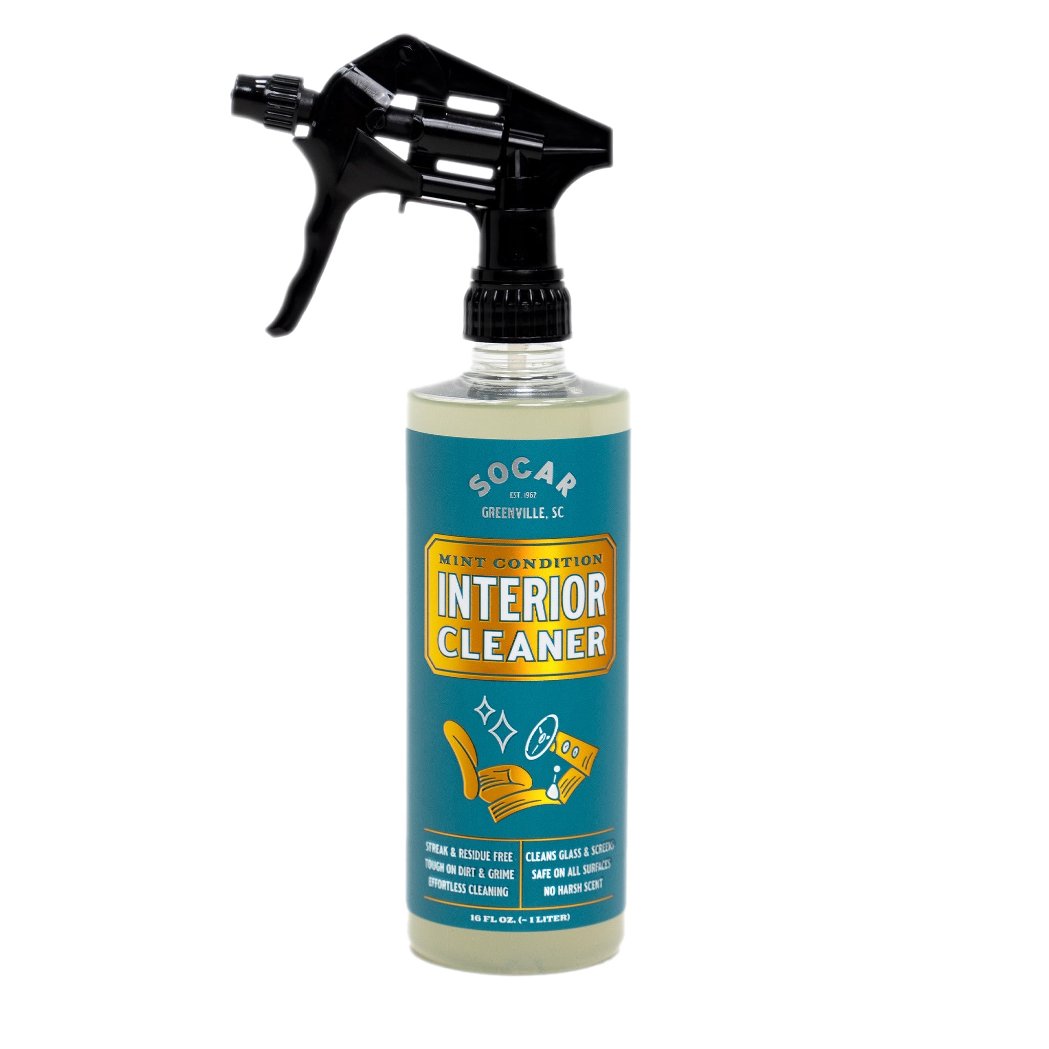 Mint Condition Interior Cleaner with BioSafe Formula™ by Socar Chemical - Resin Society