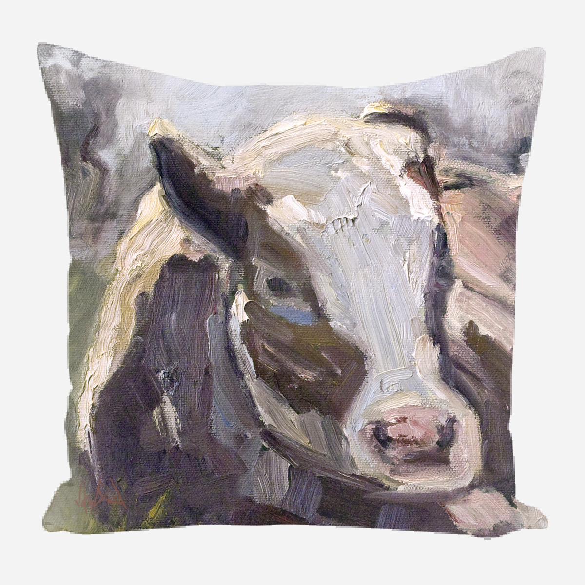 Moo Moo III Pillow by John Beard Collection - main product image for Resin Society