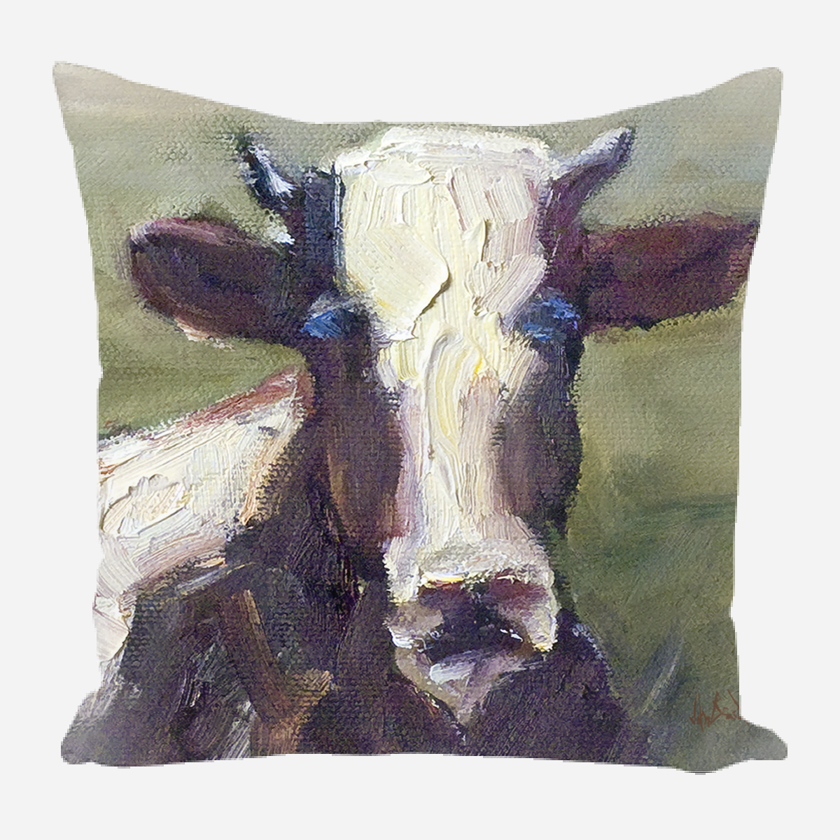Moo Moo II Pillow by John Beard Collection - main product image for Resin Society