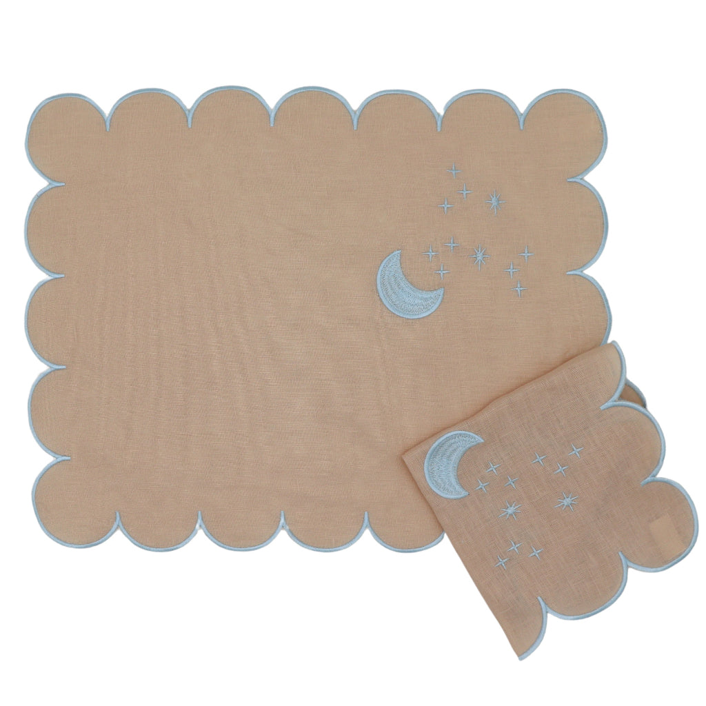 Moonbeam Placemat - Set of 4 by Ro'Table - product image 2 for Resin Society