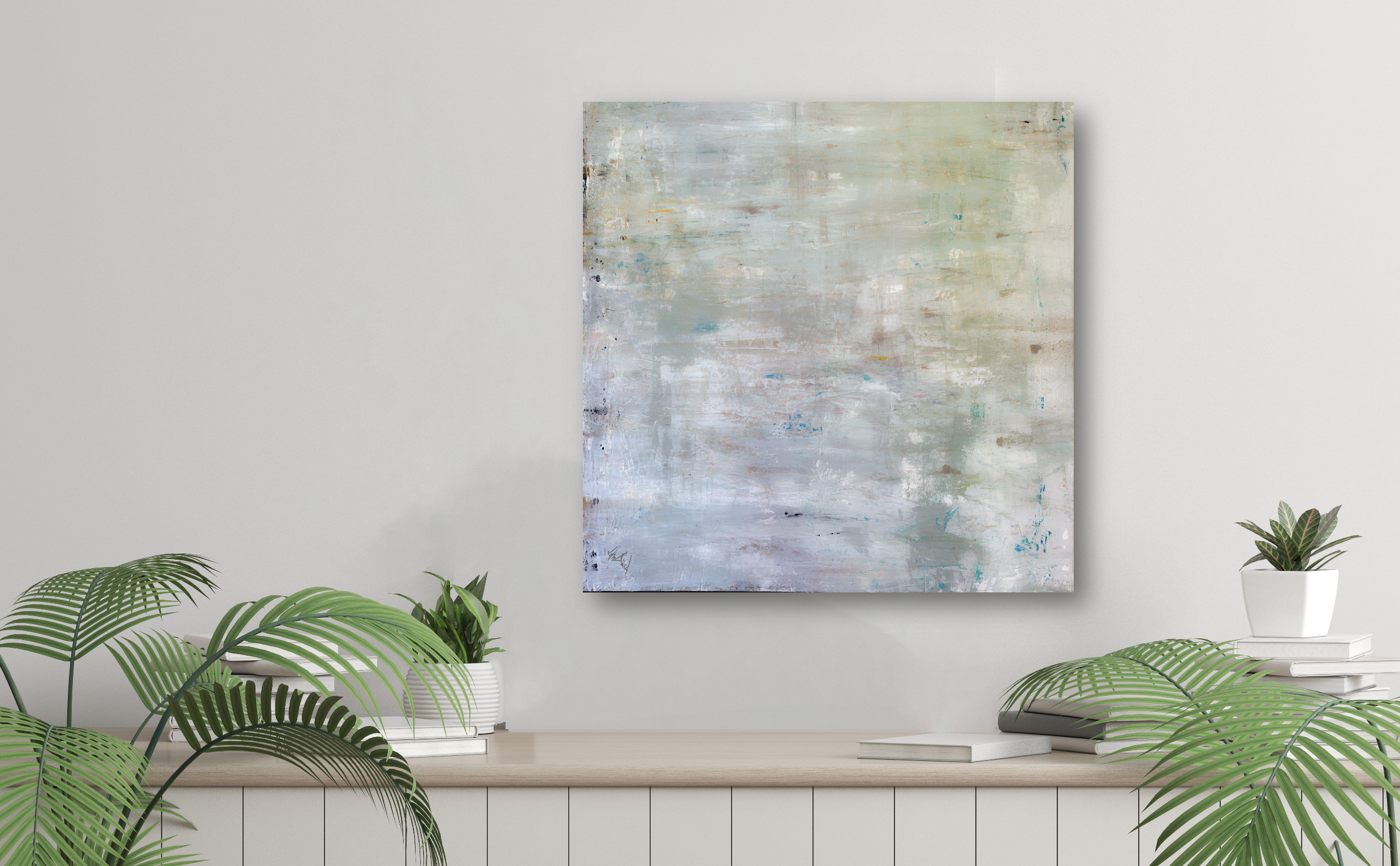 Mossbed Artist Enhanced Canvas Print by John Beard Collection - product image 4 for Resin Society