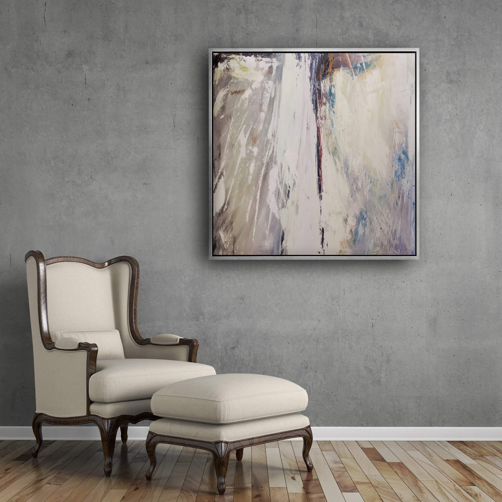 Mountain View Artist Enhanced Canvas Print by John Beard Collection - product image 3 for Resin Society