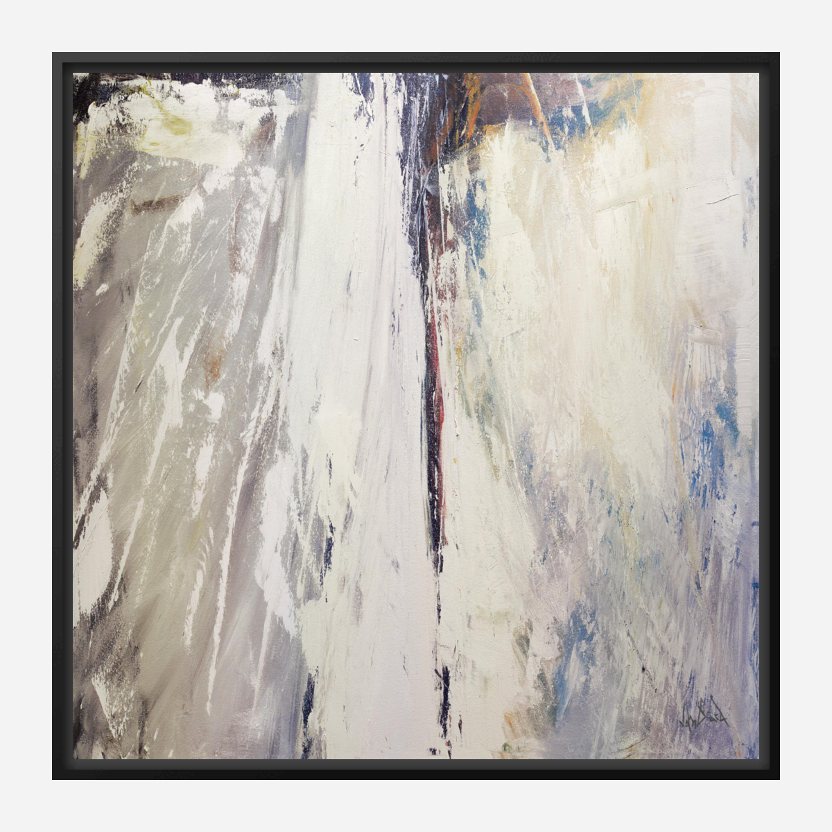 Mountain View Artist Enhanced Canvas Print by John Beard Collection - product image 6 for Resin Society
