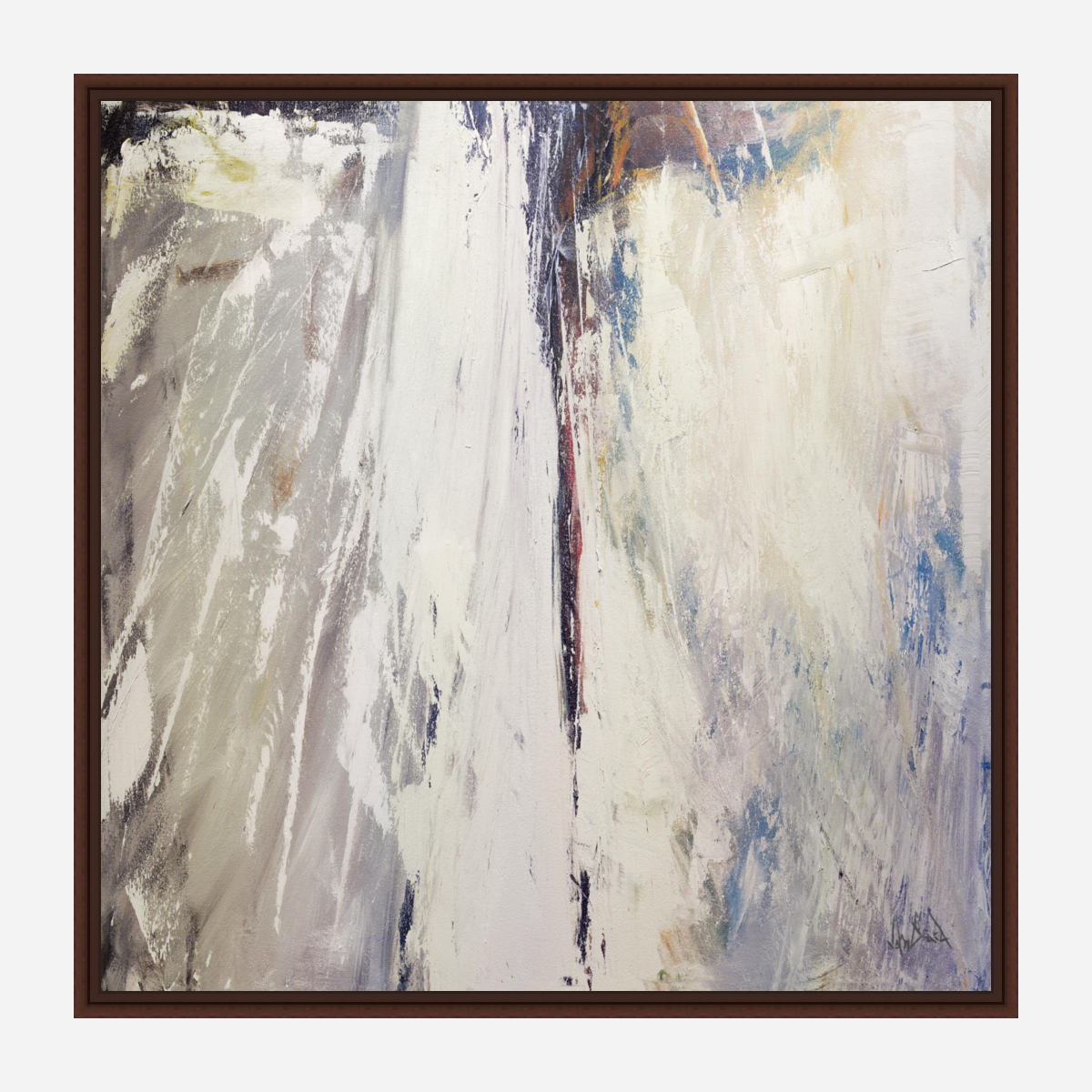 Mountain View Artist Enhanced Canvas Print by John Beard Collection - product image 7 for Resin Society