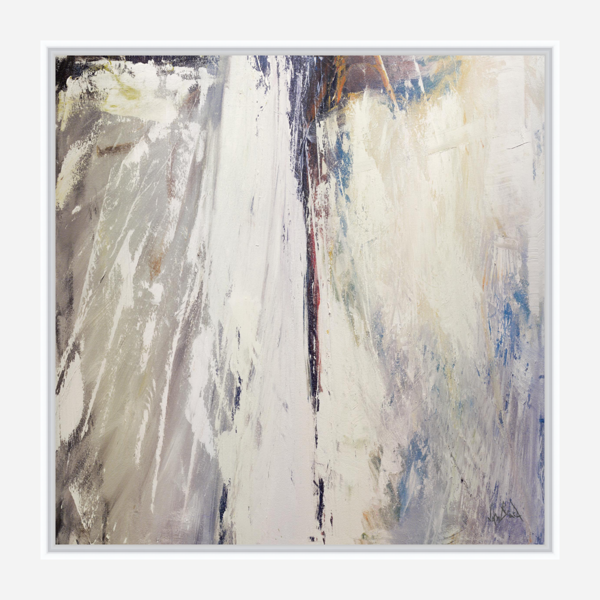Mountain View Artist Enhanced Canvas Print by John Beard Collection - product image 8 for Resin Society