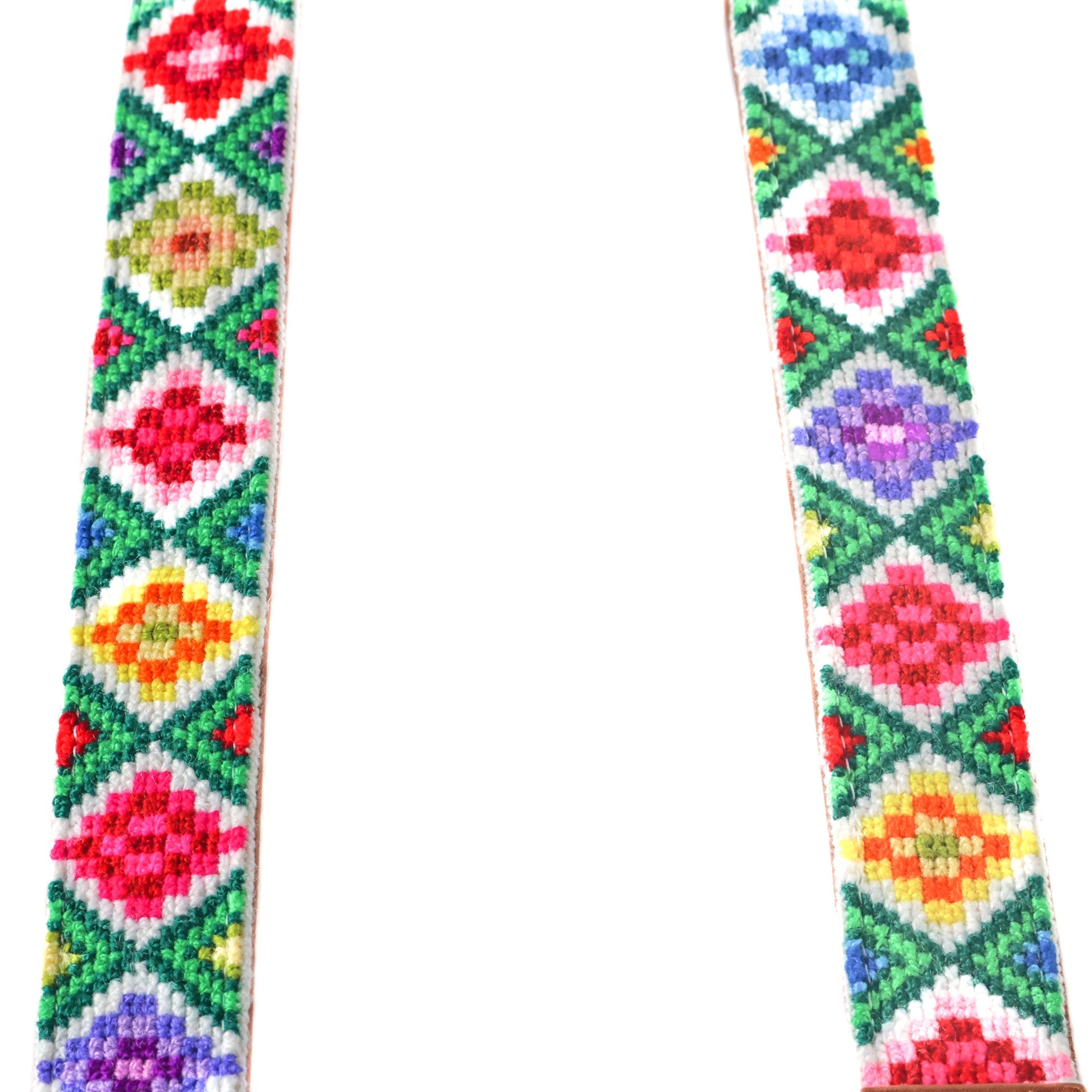 Mai Woven Bag Strap - Multi with Leather by Tin Marin Brand - product image 8 for Resin Society