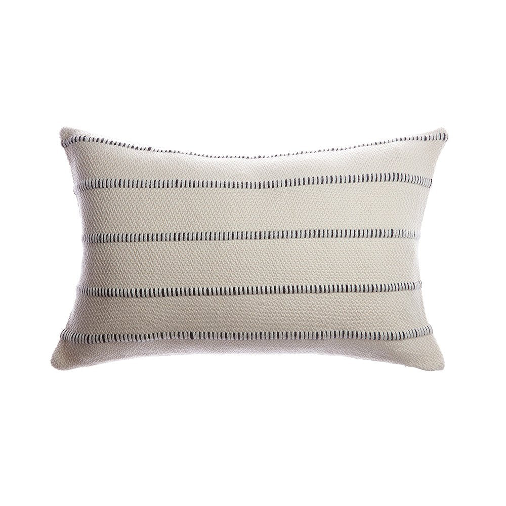 Multi Striped Pillow by Homelosophy