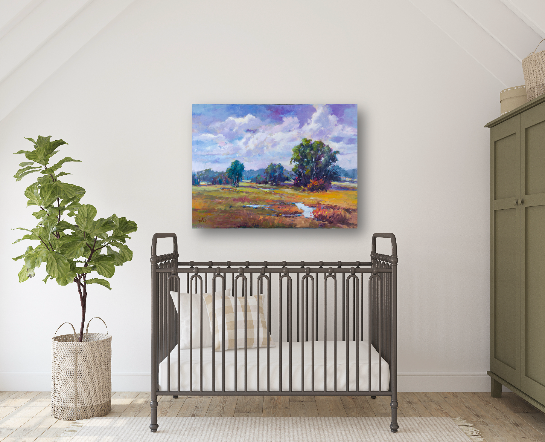 Murrells Inlet Artist Enhanced Canvas Print by John Beard Collection - product image 3 for Resin Society