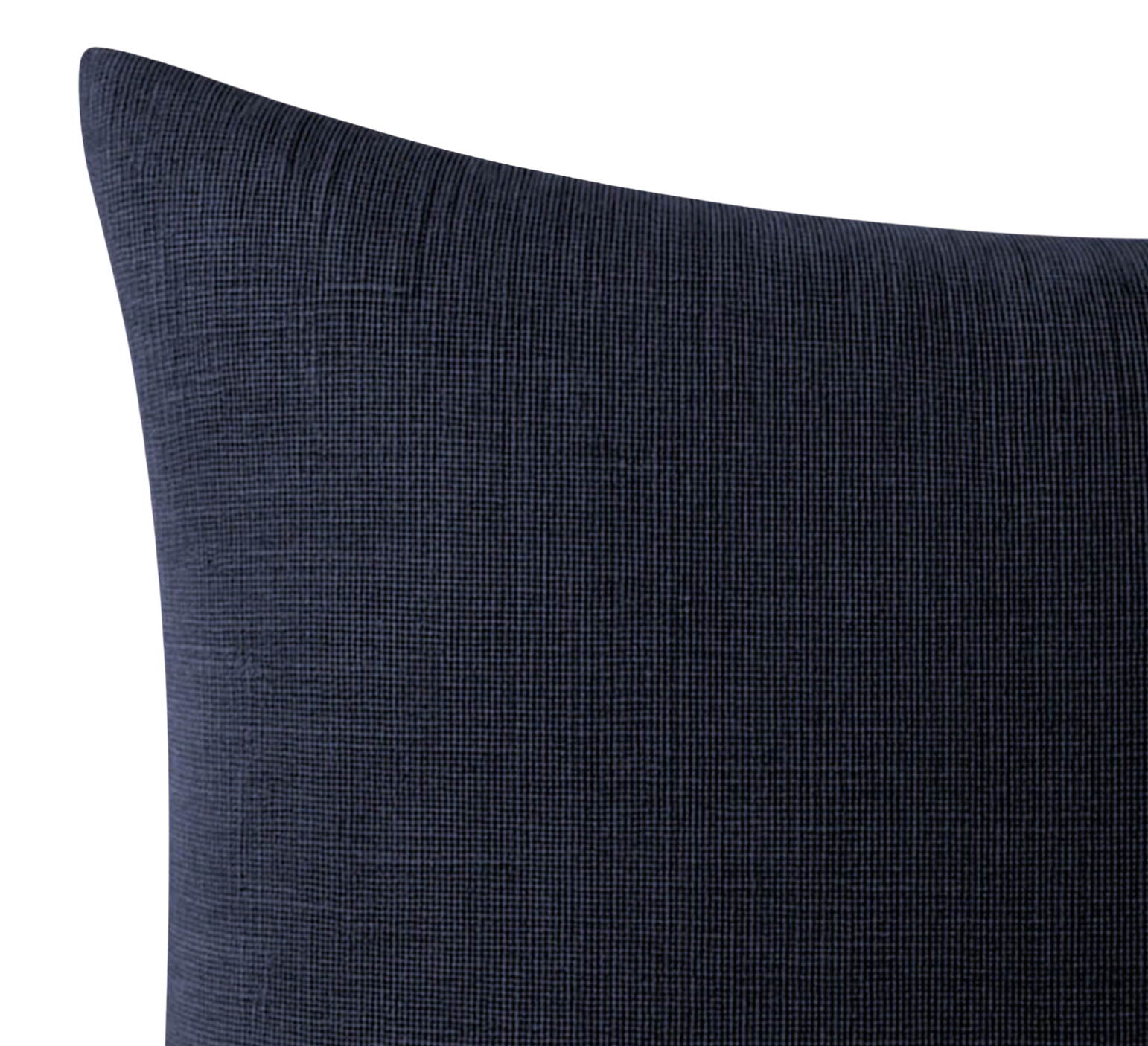 Bancroft Wool Pillow Cover in Navy Blue, Schumacher Textiles
