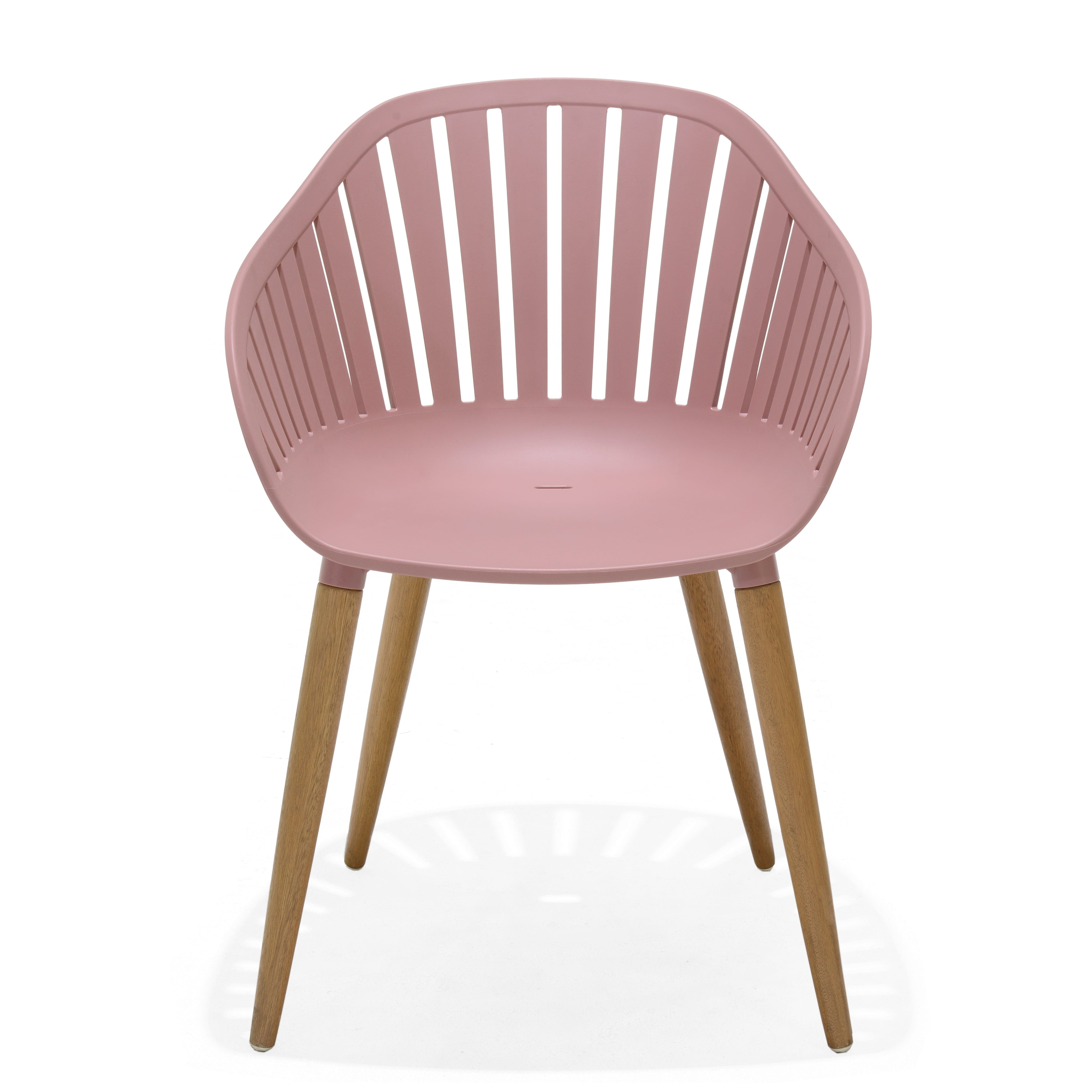 Nassau Carver Armchair in Peony Pink Social Plastic® - 2pc by LifestyleGarden US - product image 7 for Resin Society