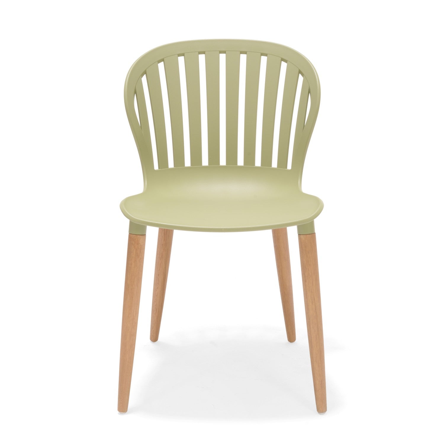 Nassau Side Chair In Sage Green Social Plastic® - 2pc by LifestyleGarden US - product image 6 for Resin Society