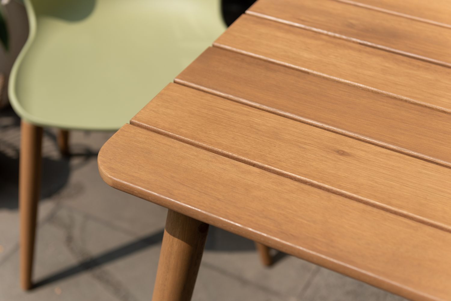 Nassau Square Hardwood Table by LifestyleGarden US - product image 2 for Resin Society